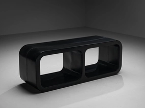 Marc Newson 'Kiss the Future' Sideboard in Black Molded Polypropylene storage cabinet,organizer,furniture storage
