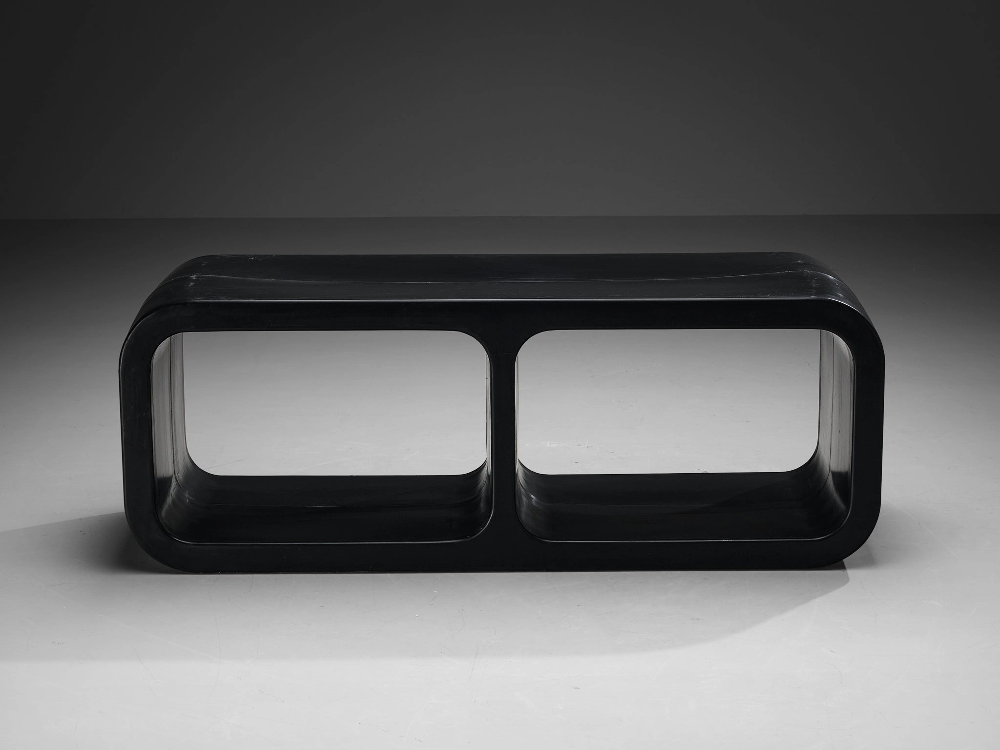 Marc Newson 'Kiss the Future' Sideboard in Black Molded Polypropylene