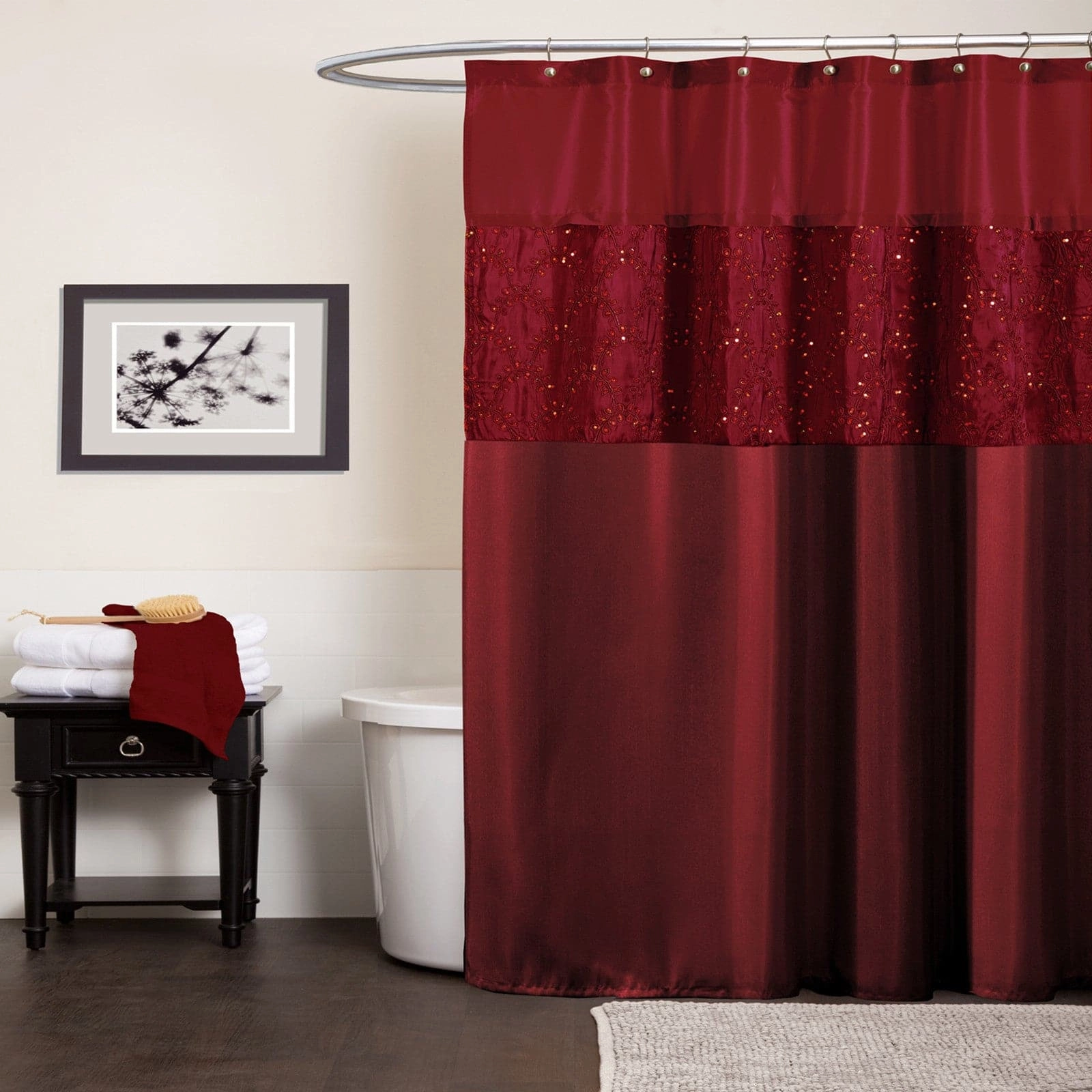 Maria Shower Curtain shower curtain,bath curtain,bathroom decor