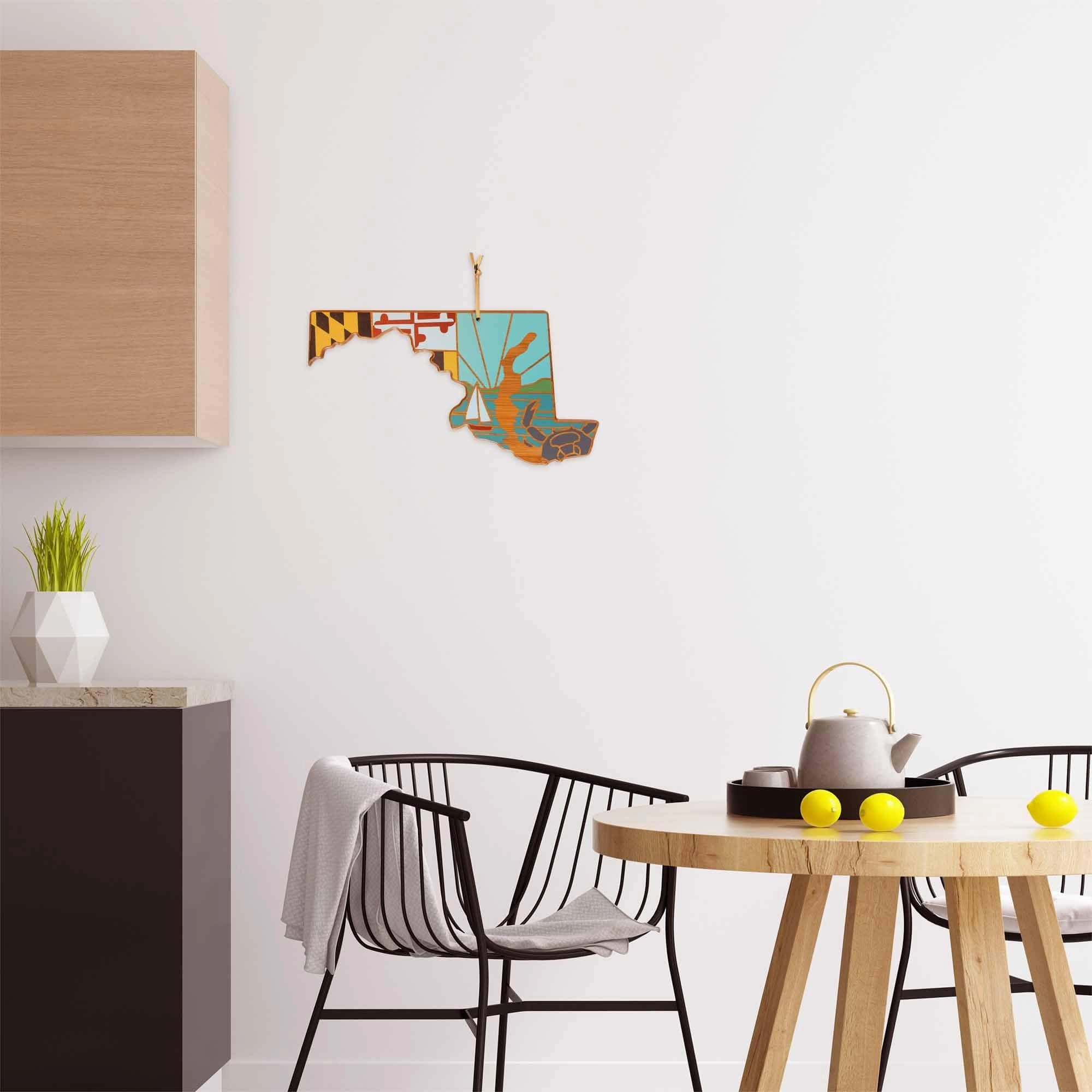 Maryland Cutting Board with Artwork by Summer Stokes