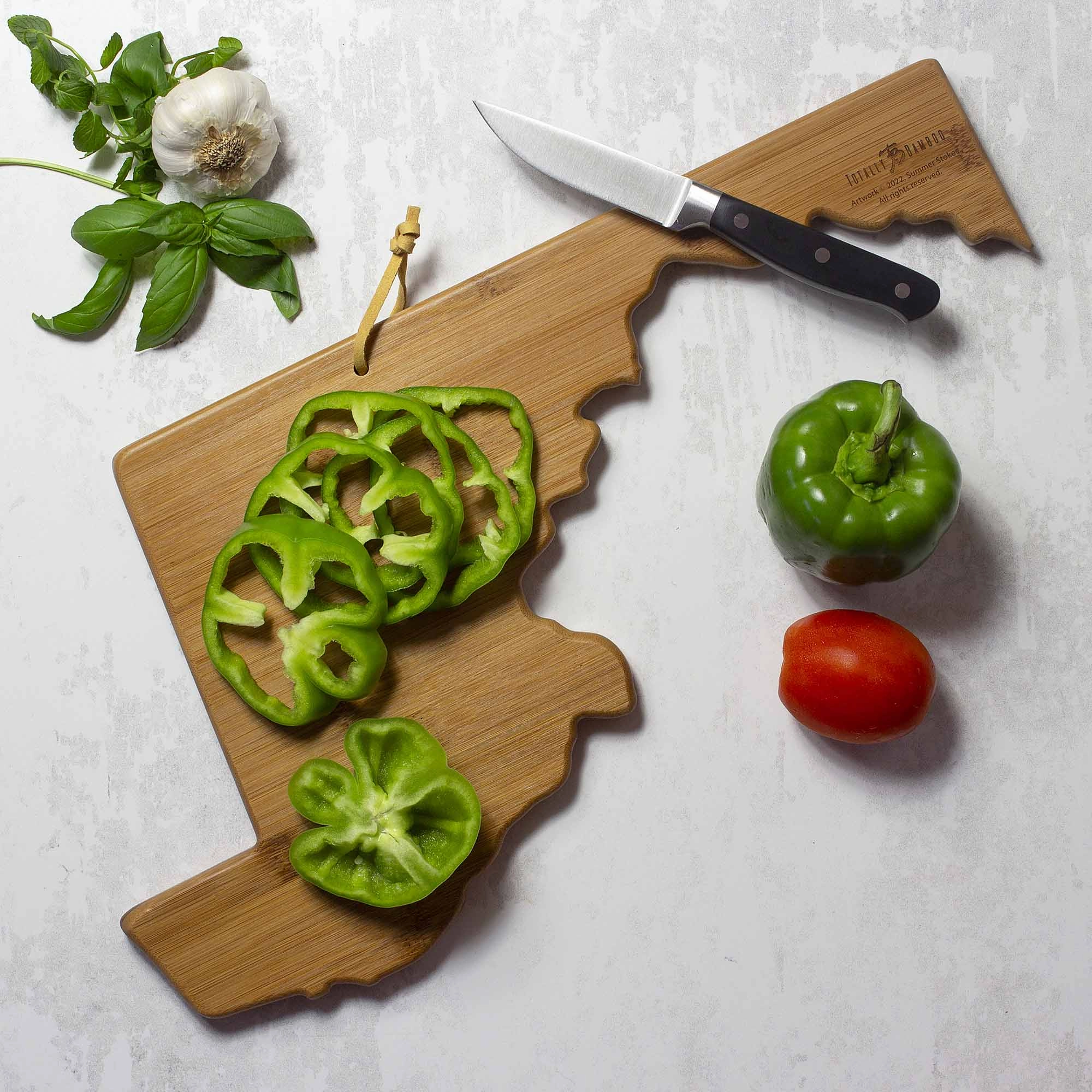 Maryland Cutting Board with Artwork by Summer Stokes
