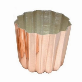 Matfer 340415 Cannele Mold, Copper-Tin Lined, Fluted 1-3/8" dia. baking tools,cake baking,kitchen gadgets