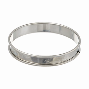 Matfer 371609 Stainless Steel Tart Ring, 4.75" baking tools,cake baking,kitchen gadgets