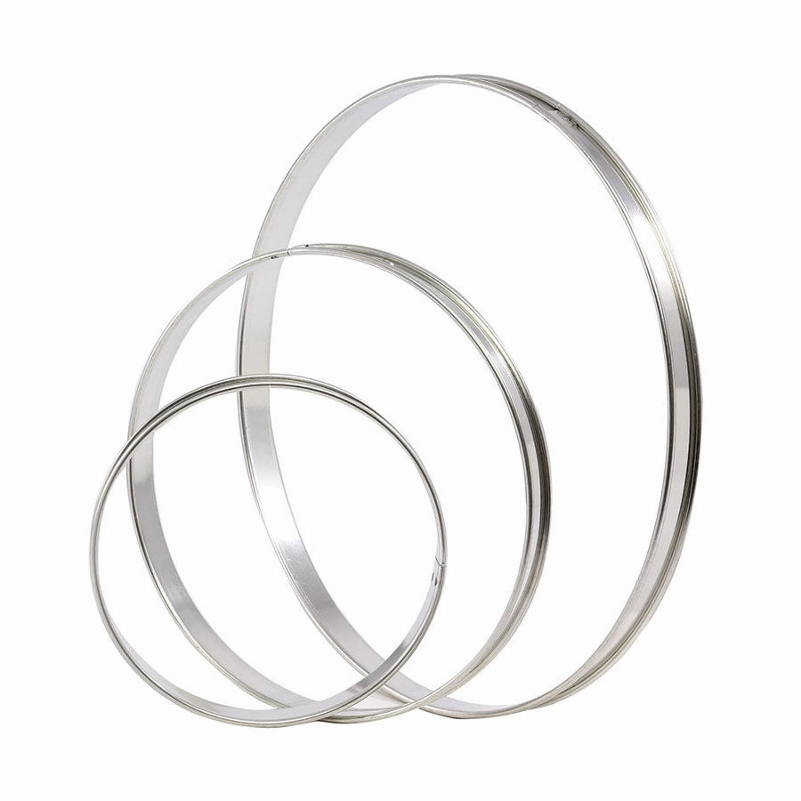 Matfer 371616 Stainless Steel Tart Ring, 10.75" baking tools,cake baking,kitchen gadgets