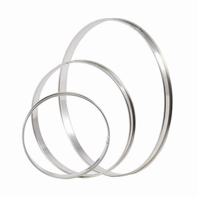 Matfer 371616 Stainless Steel Tart Ring, 10.75" baking tools,cake baking,kitchen gadgets