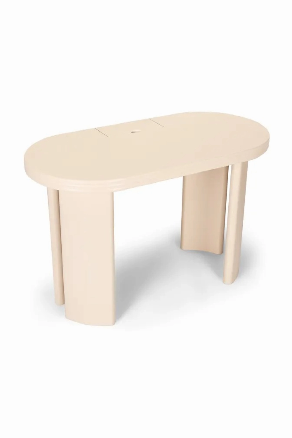 Matte Beige Desk | NV Gallery Mira