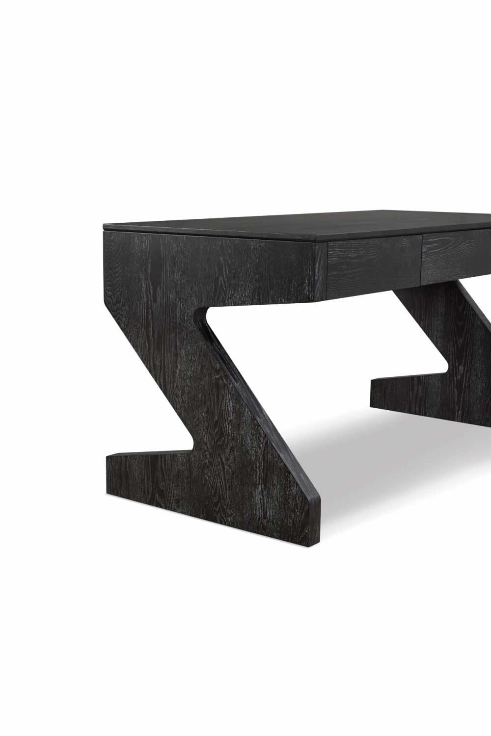 Matte Black Ash Desk | Liang & Eimil Zeta