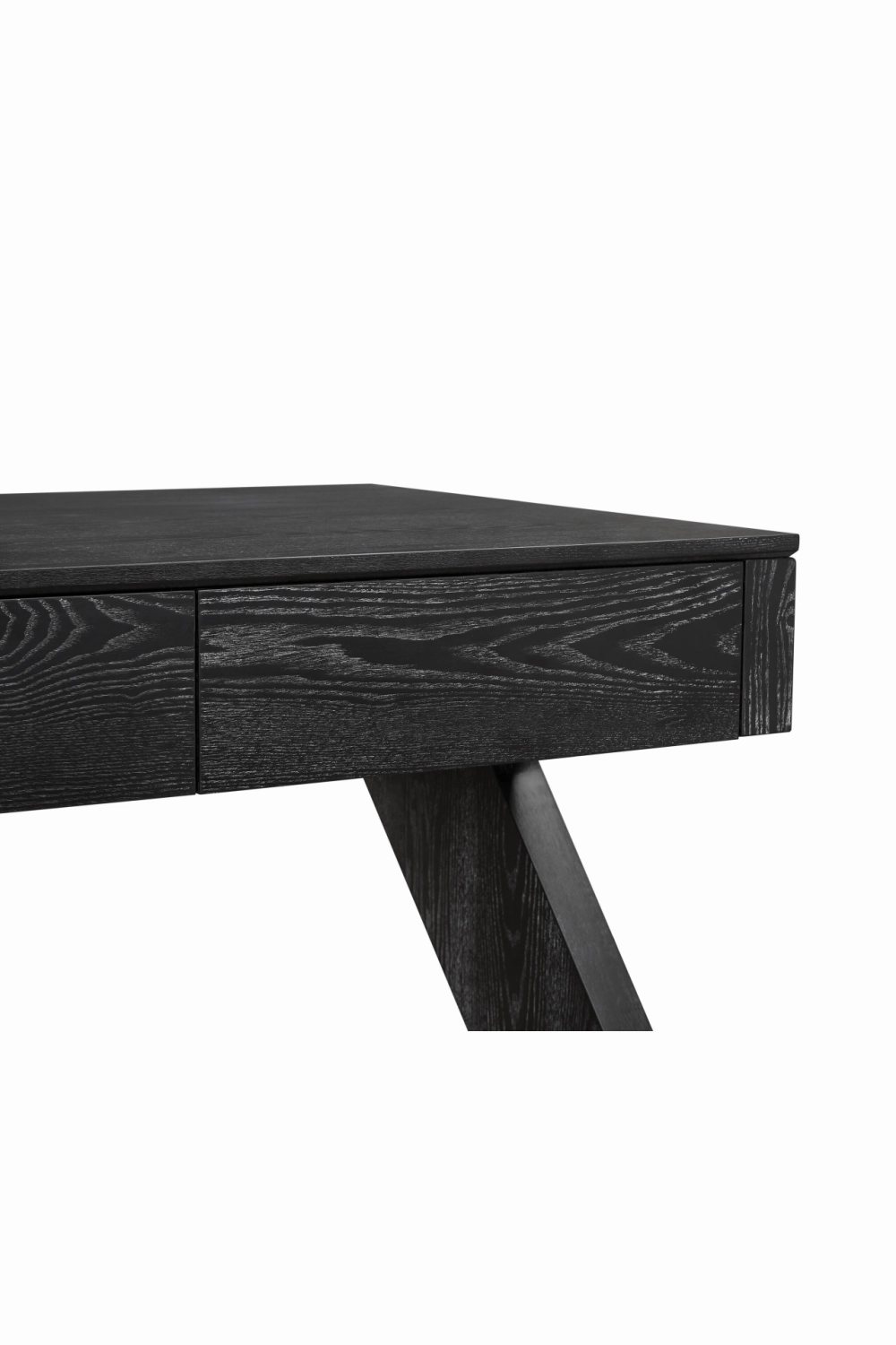 Matte Black Ash Desk | Liang & Eimil Zeta