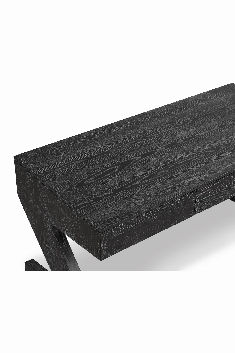 Matte Black Ash Desk | Liang & Eimil Zeta