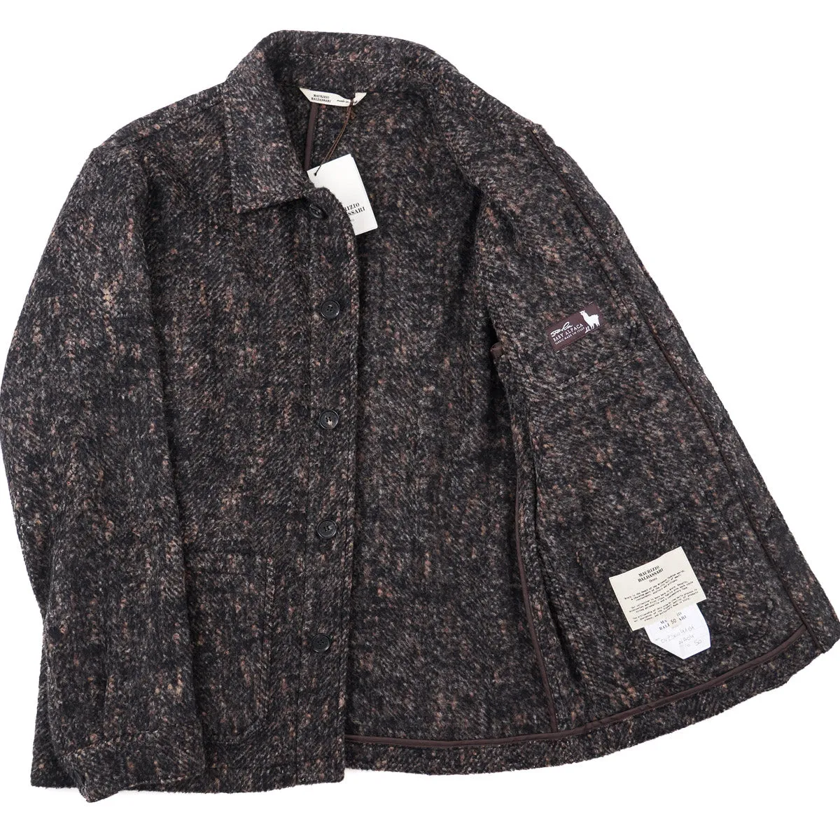 Maurizio Baldassari Baby Alpaca Chore Jacket Clothing_Maurizio-Baldassari