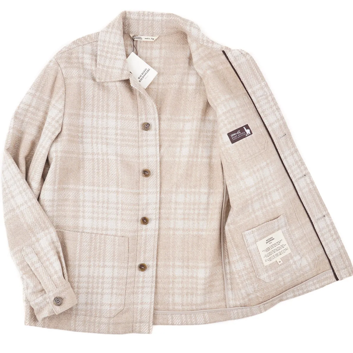 Maurizio Baldassari Baby Alpaca Chore Jacket Clothing_Maurizio-Baldassari