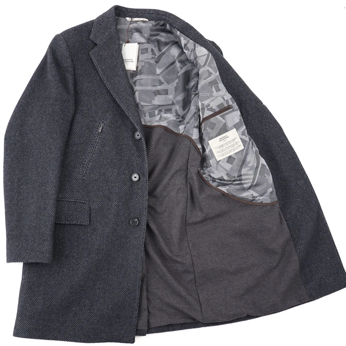 Maurizio Baldassari Cashmere City Coat Clothing_Maurizio-Baldassari