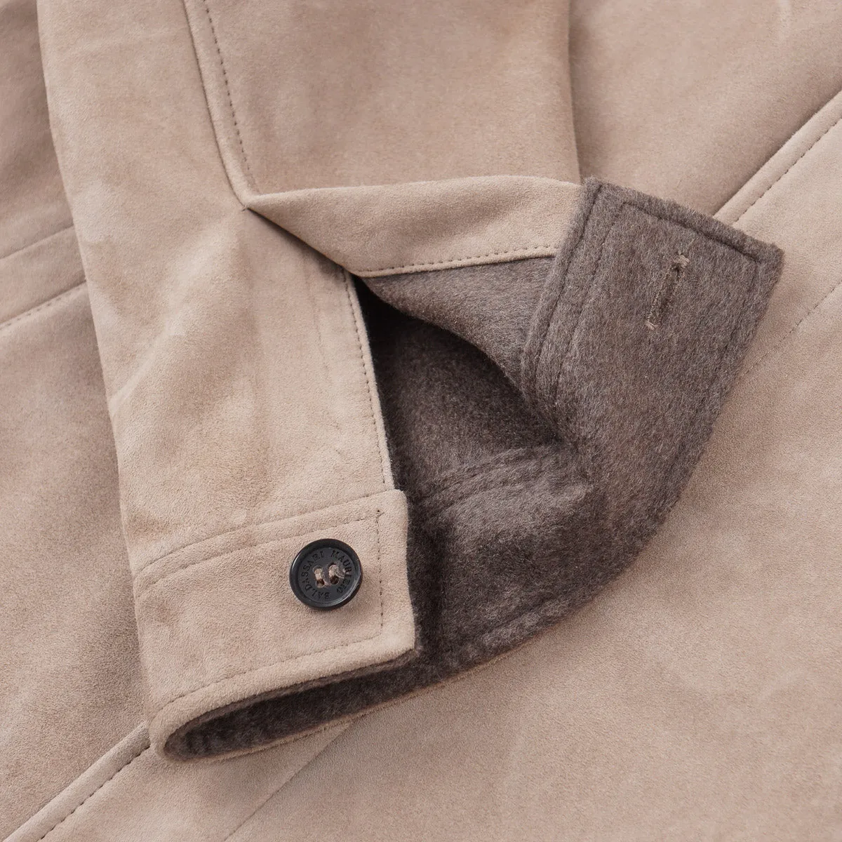 Maurizio Baldassari Cashmere-Lined Suede Jacket Clothing_Maurizio-Baldassari