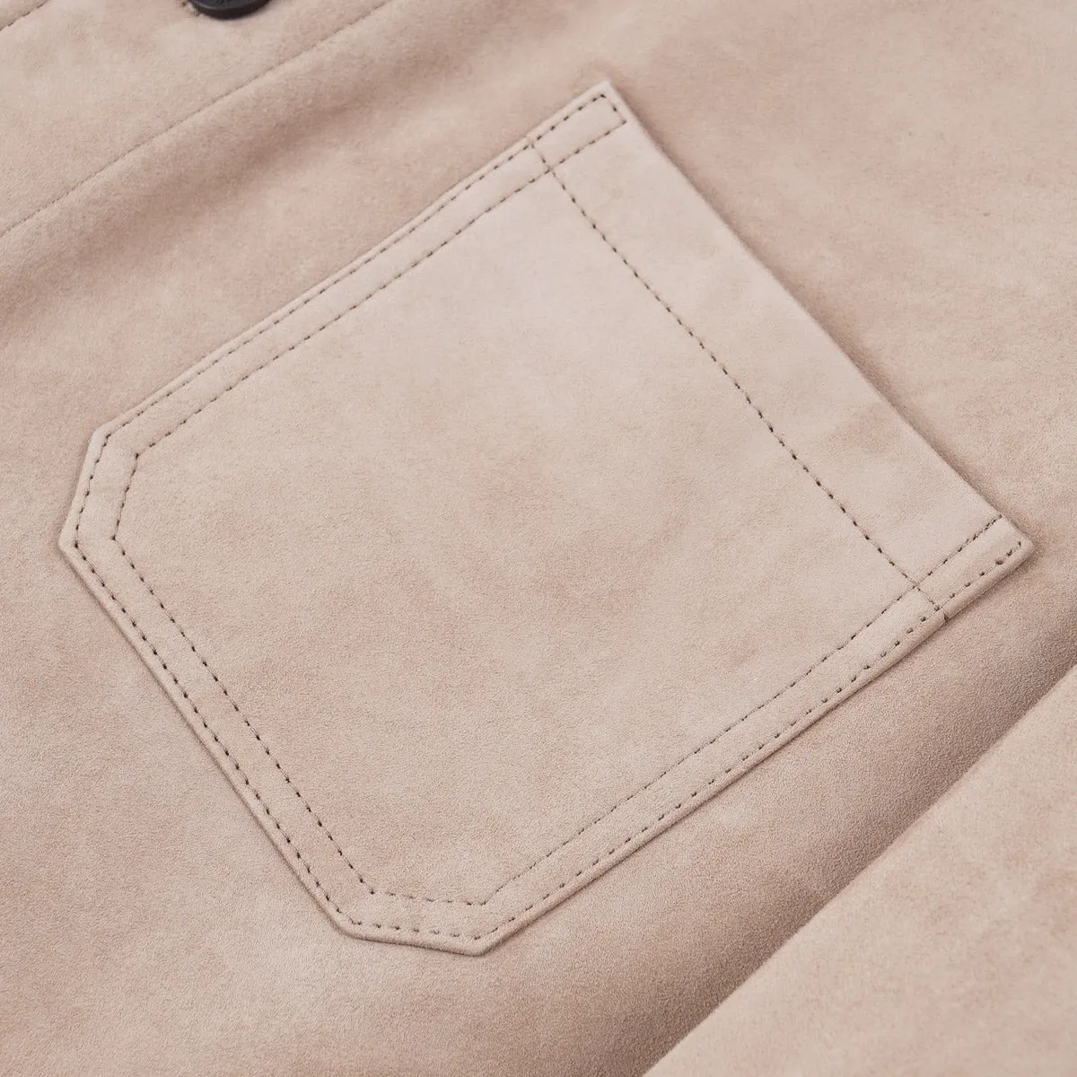 Maurizio Baldassari Cashmere-Lined Suede Jacket Clothing_Maurizio-Baldassari