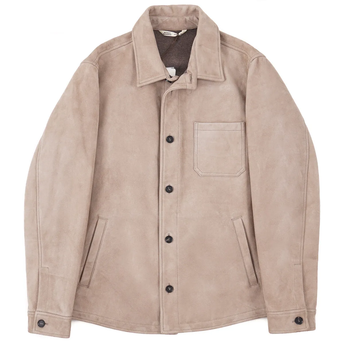 Maurizio Baldassari Cashmere-Lined Suede Jacket Clothing_Maurizio-Baldassari