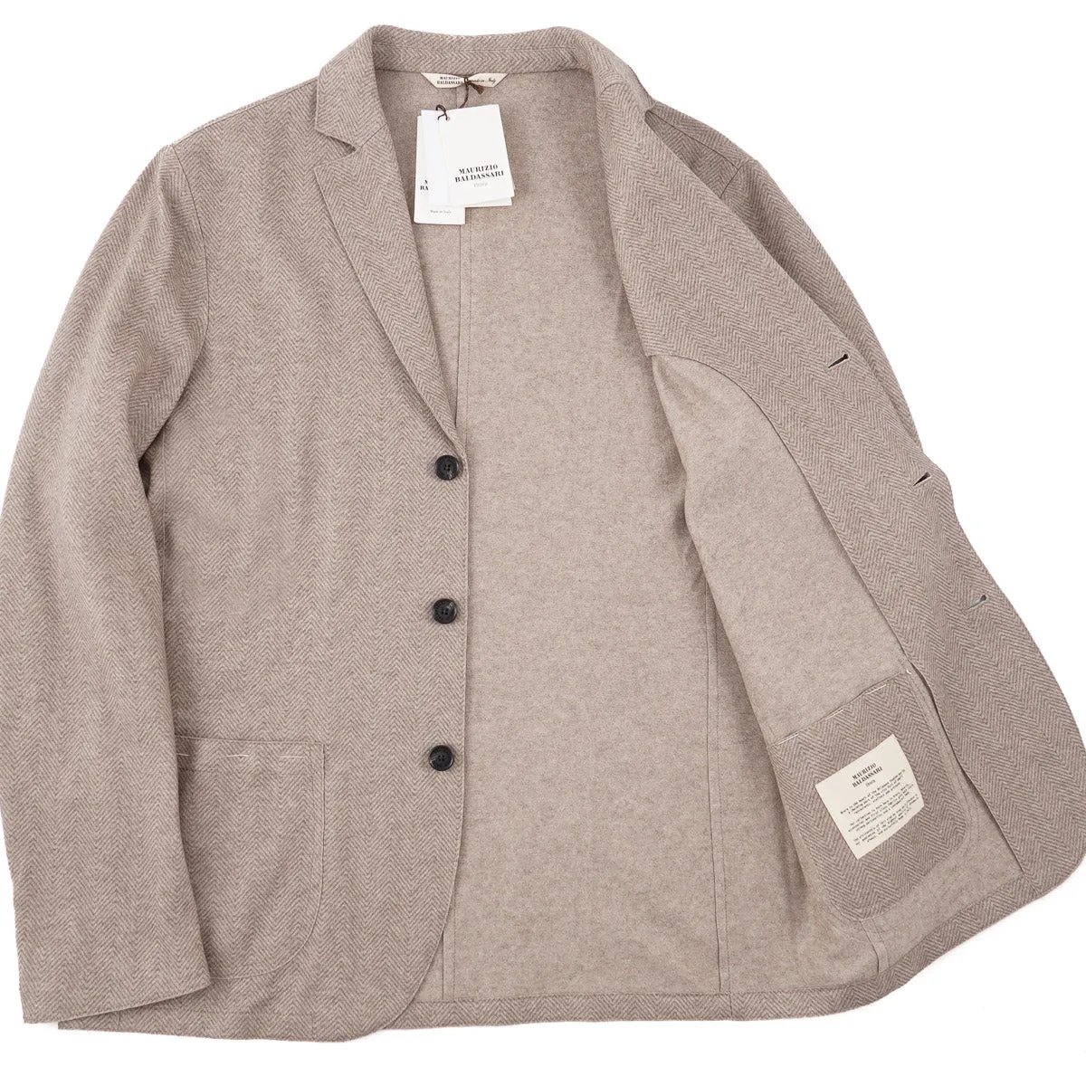 Maurizio Baldassari Cashmere 'Soft Jacket' Blazer Clothing_Maurizio-Baldassari