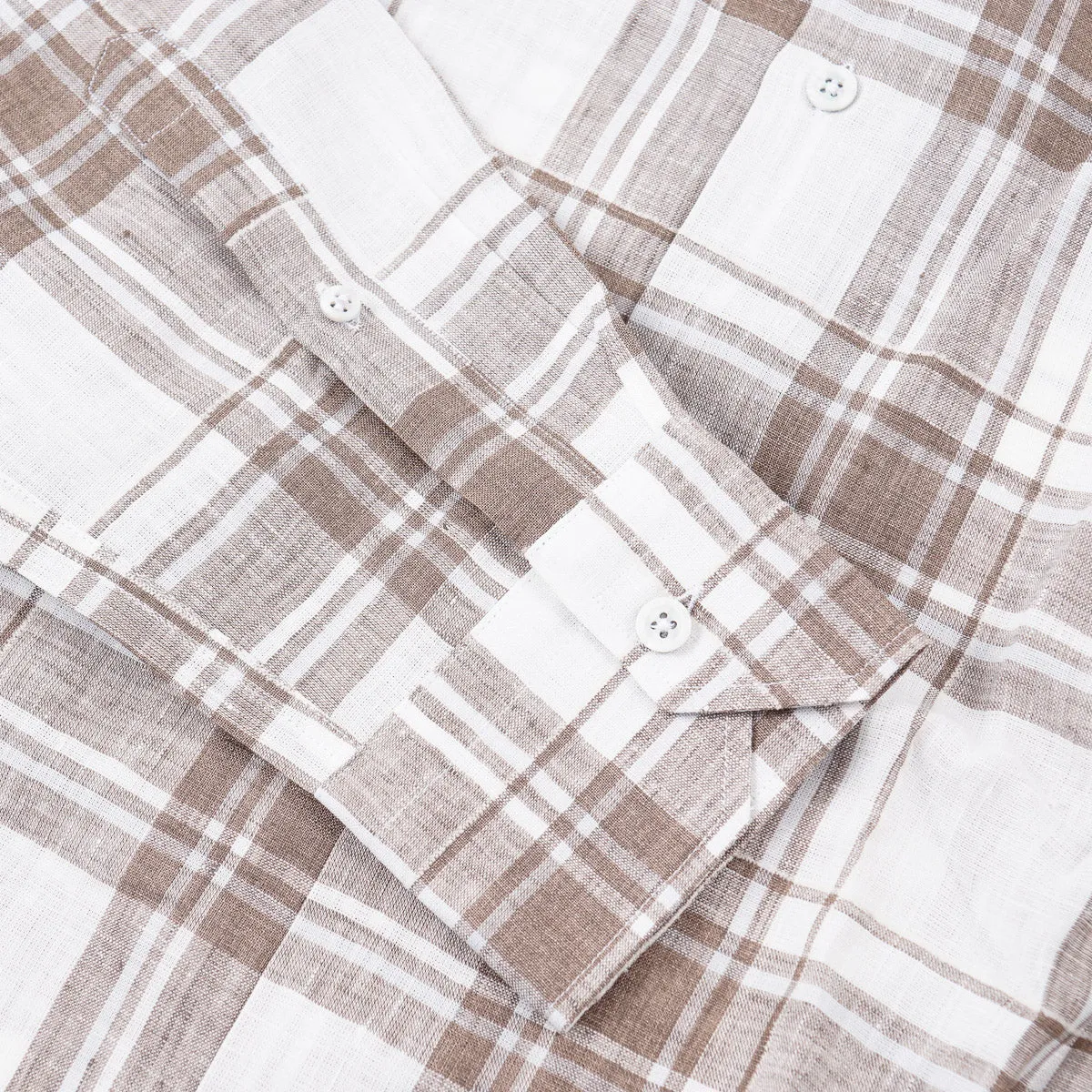 Maurizio Baldassari Classic-Fit Linen Shirt Clothing_Maurizio-Baldassari