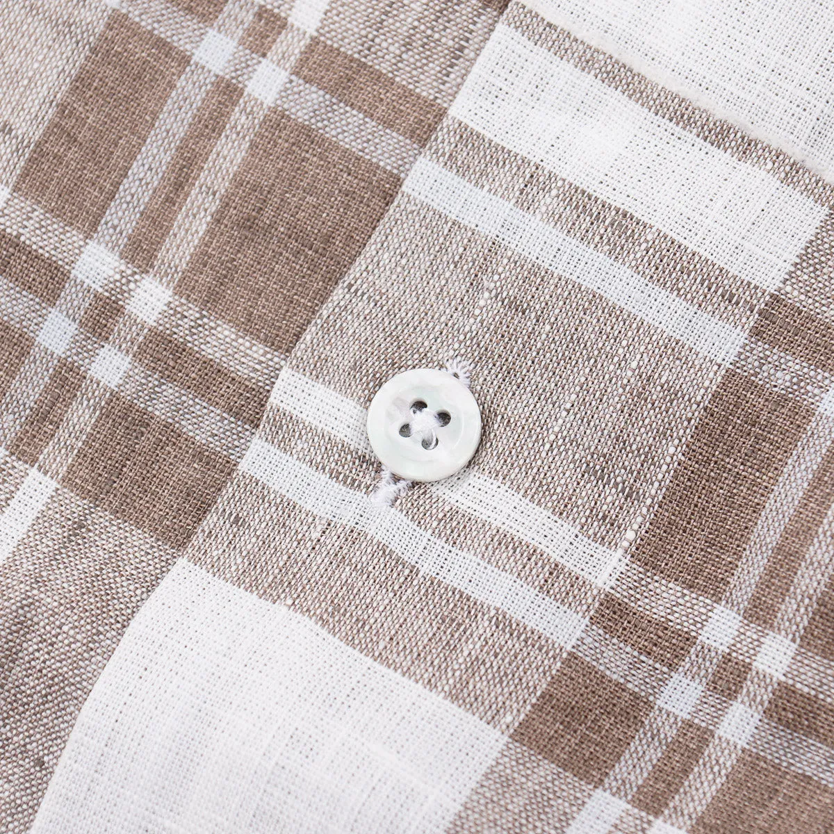 Maurizio Baldassari Classic-Fit Linen Shirt Clothing_Maurizio-Baldassari