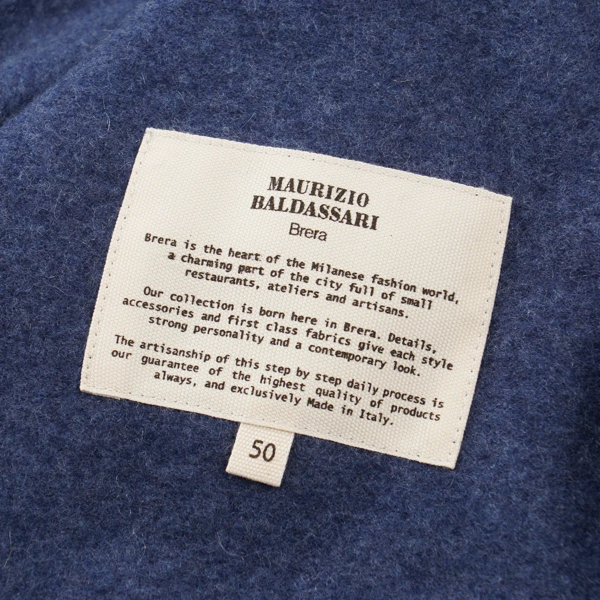 Maurizio Baldassari Flannel Cashmere Jacket Clothing_Maurizio-Baldassari