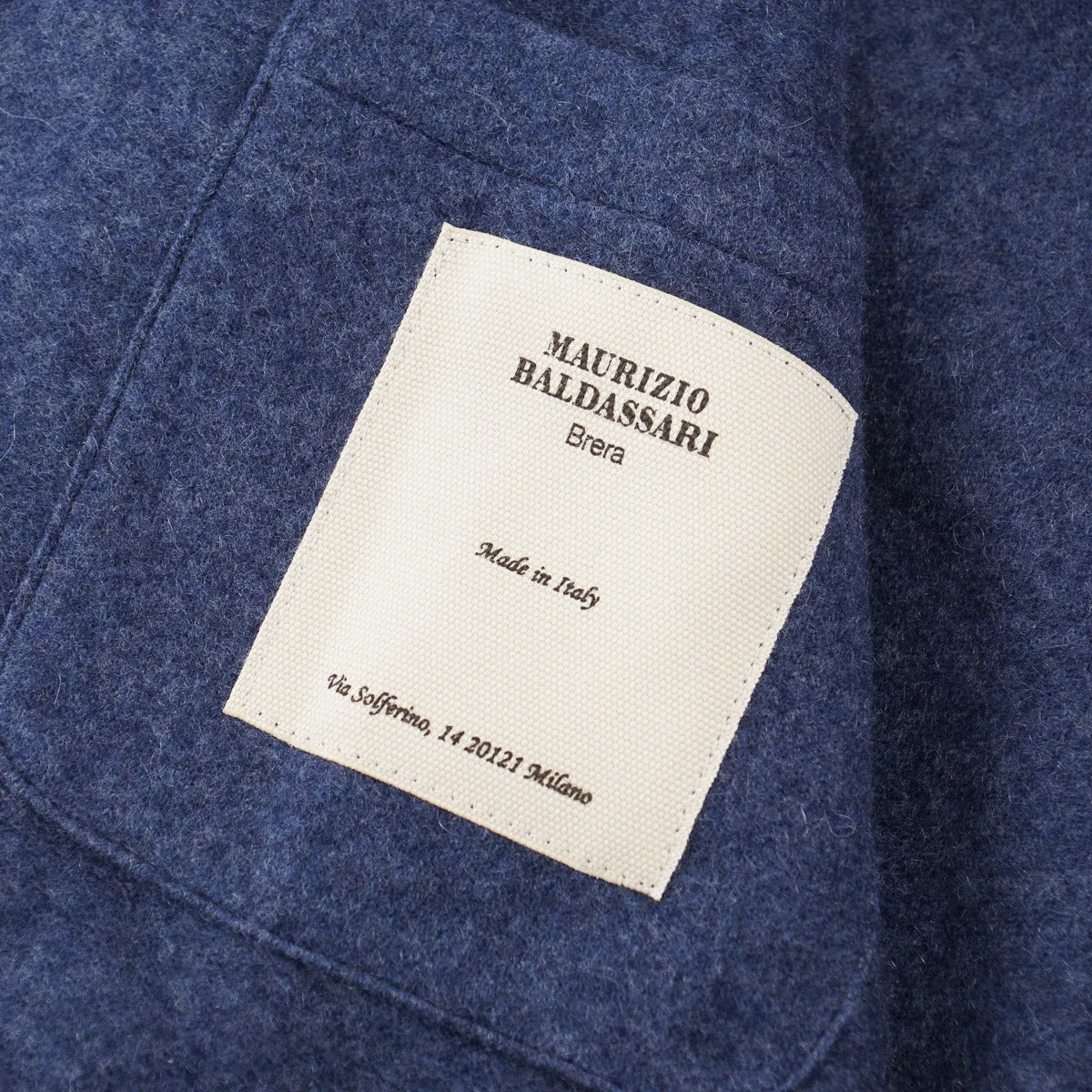 Maurizio Baldassari Flannel Cashmere Jacket Clothing_Maurizio-Baldassari