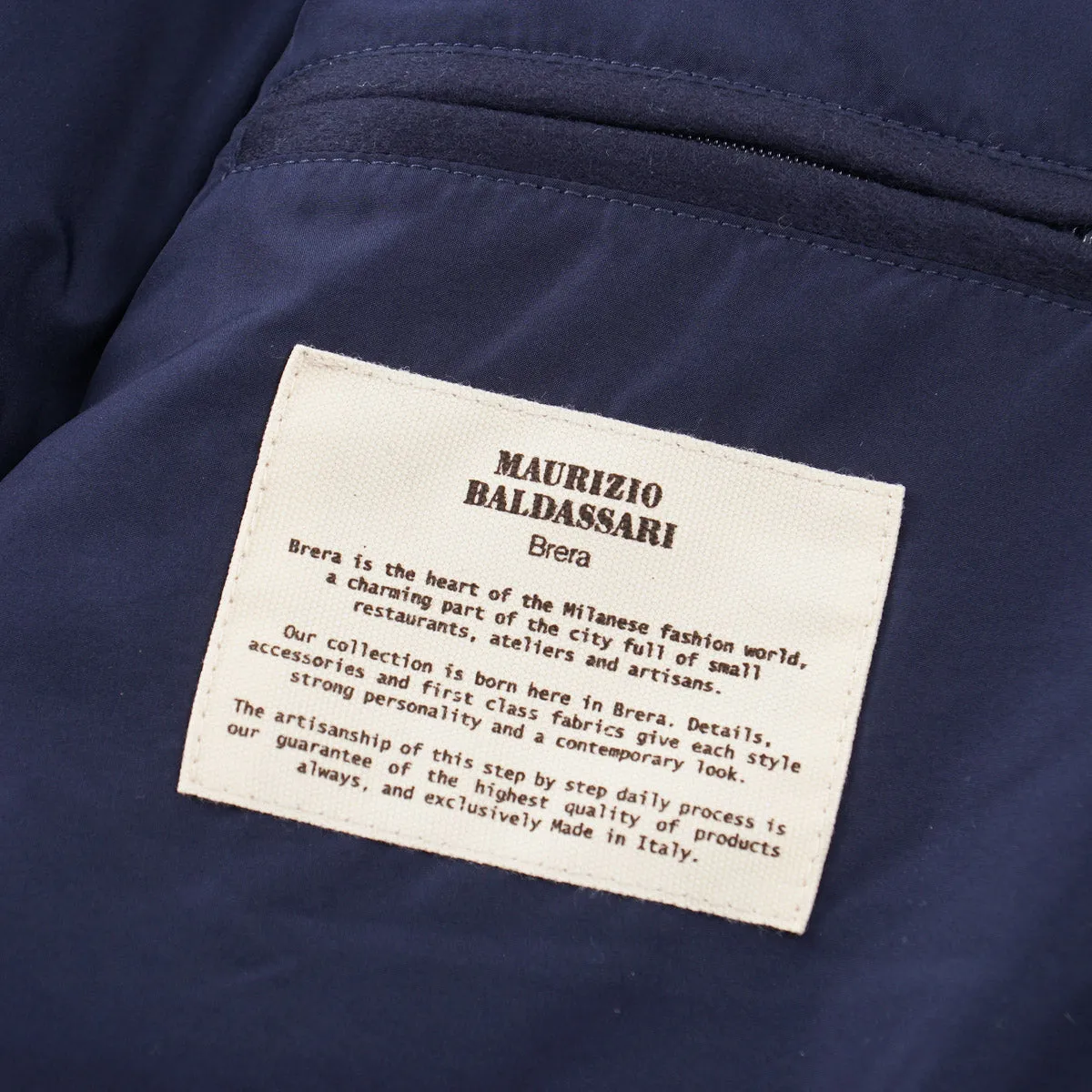 Maurizio Baldassari Flannel Cashmere Vest with Hood Clothing_Maurizio-Baldassari
