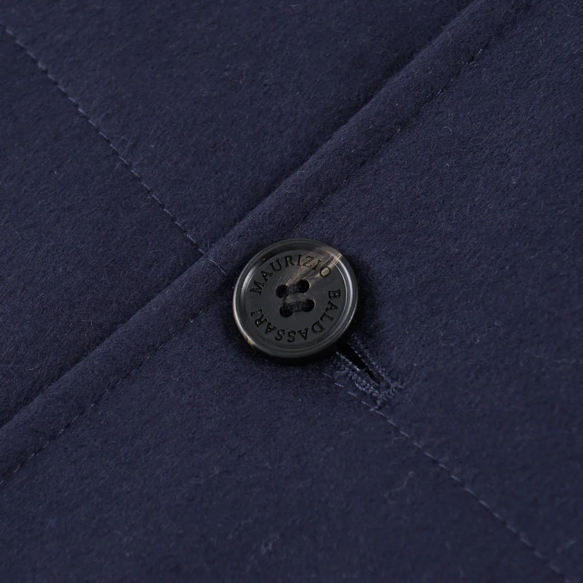 Maurizio Baldassari Flannel Cashmere Vest with Hood Clothing_Maurizio-Baldassari