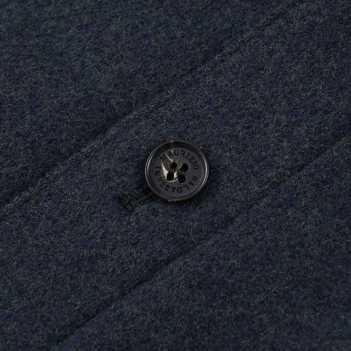 Maurizio Baldassari Flannel Wool Overshirt Clothing_Maurizio-Baldassari