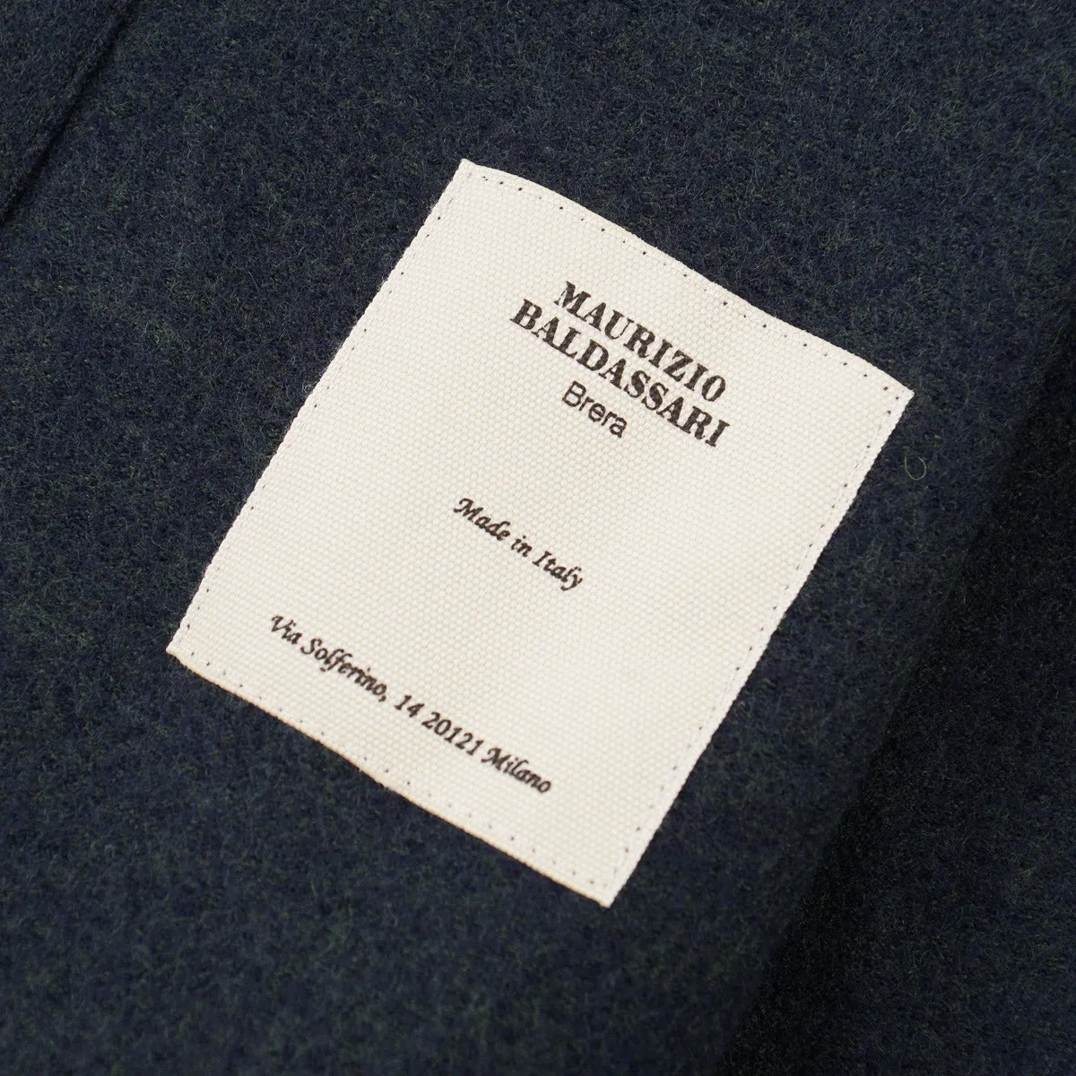 Maurizio Baldassari Flannel Wool Overshirt Clothing_Maurizio-Baldassari