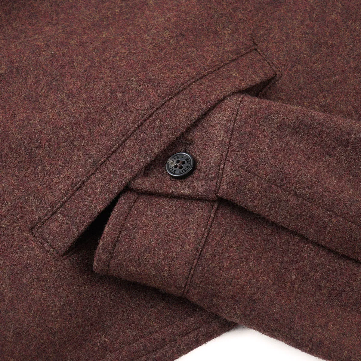 Maurizio Baldassari Flannel Wool Overshirt Clothing_Maurizio-Baldassari