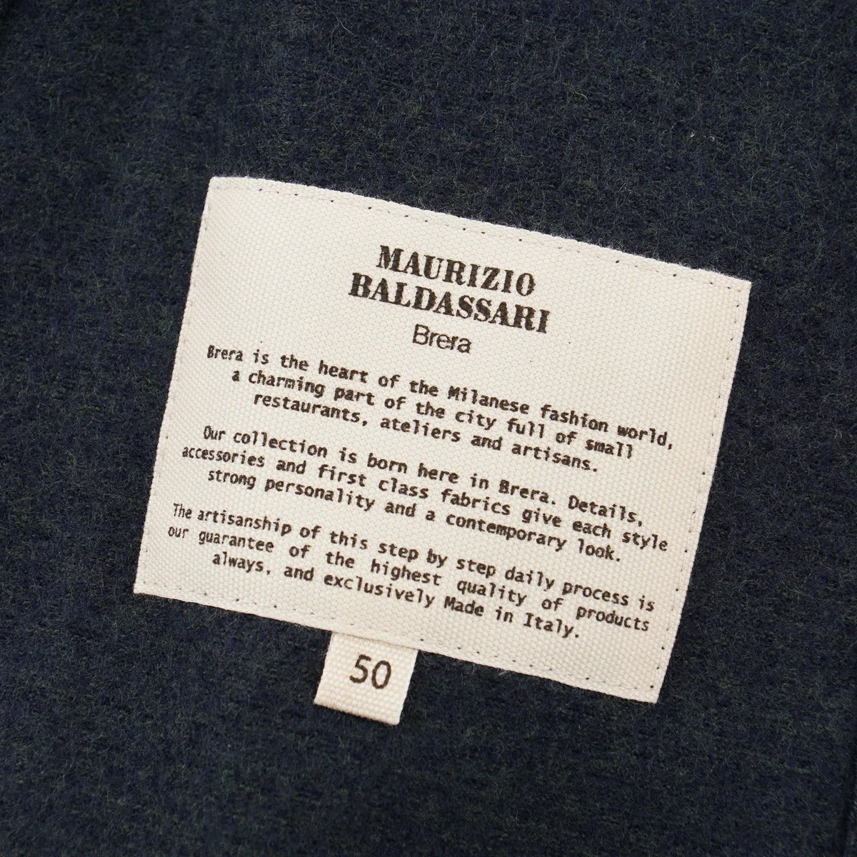 Maurizio Baldassari Flannel Wool Overshirt Clothing_Maurizio-Baldassari