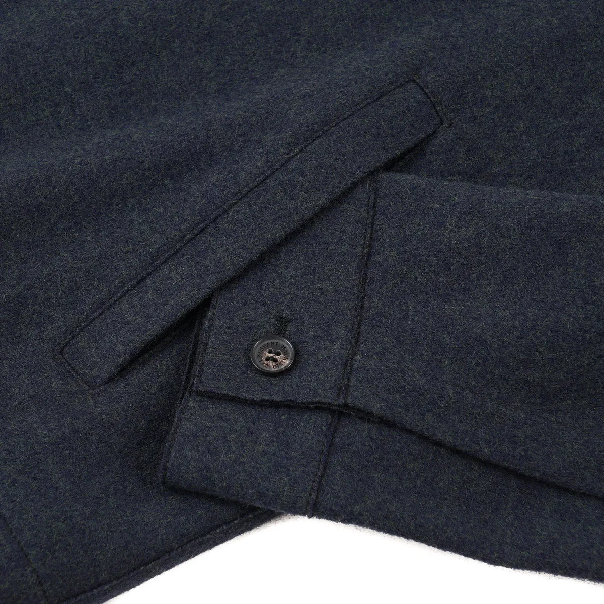Maurizio Baldassari Flannel Wool Overshirt Clothing_Maurizio-Baldassari
