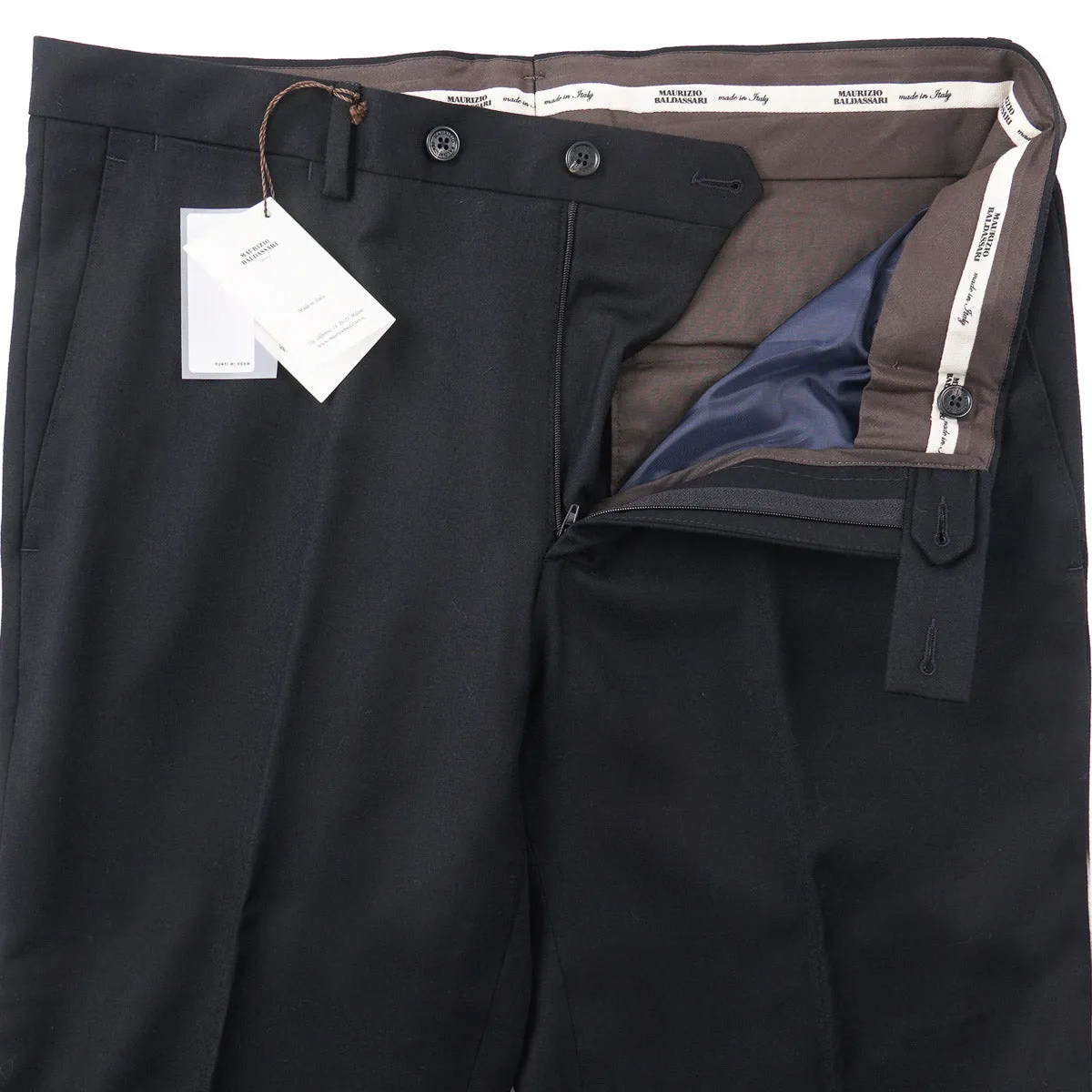 Maurizio Baldassari Flannel Wool Pants Clothing_Maurizio-Baldassari