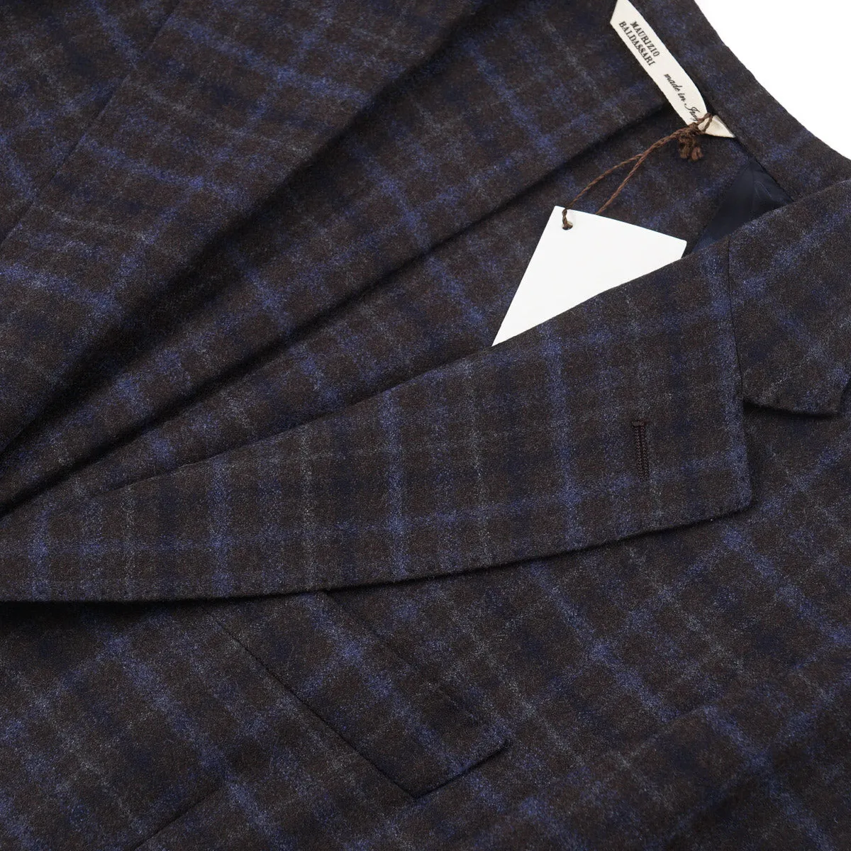 Maurizio Baldassari Flannel Wool 'Soft Jacket' Clothing_Maurizio-Baldassari