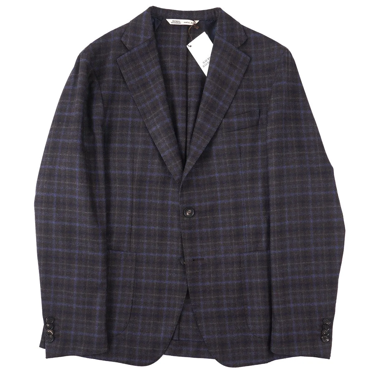 Maurizio Baldassari Flannel Wool 'Soft Jacket' Clothing_Maurizio-Baldassari