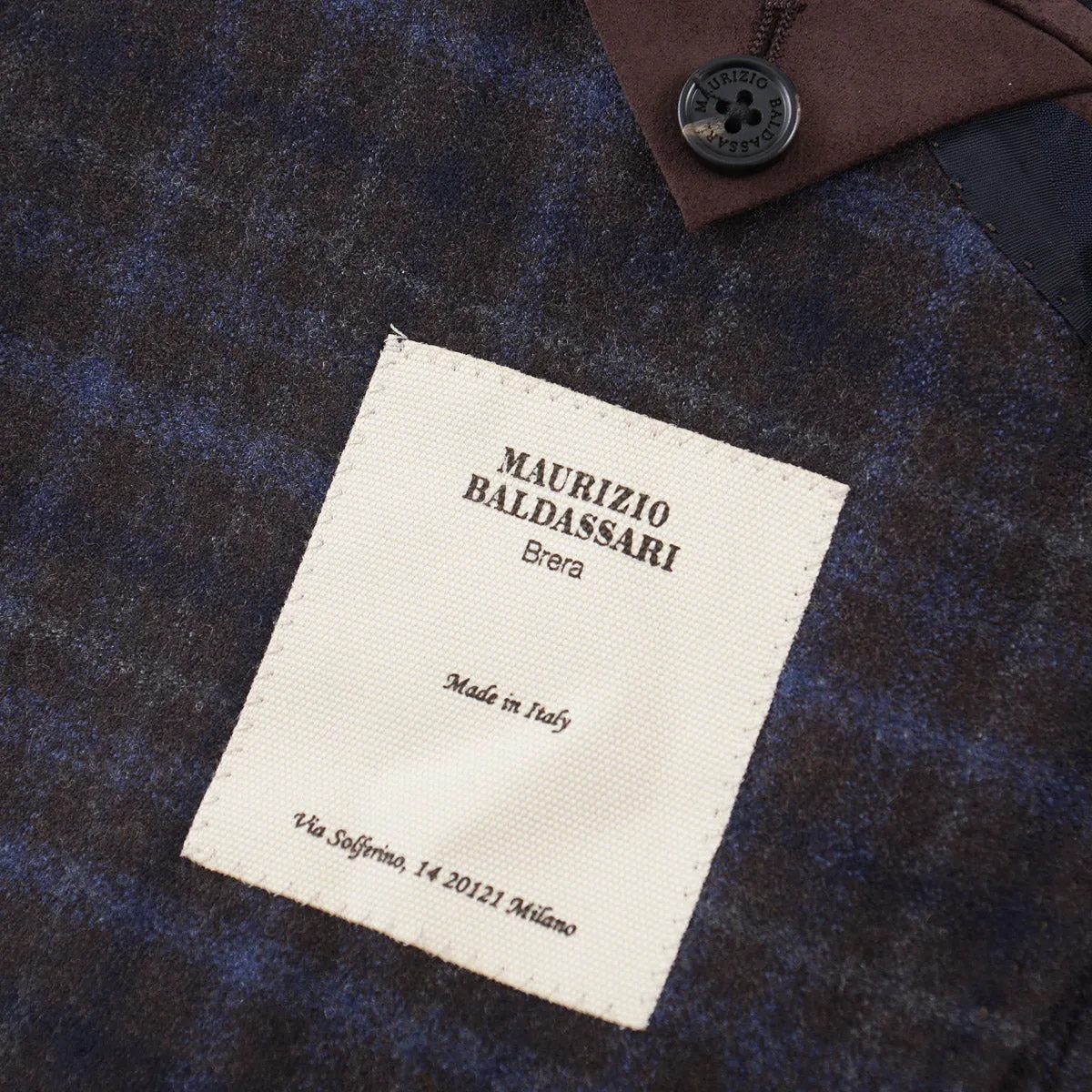 Maurizio Baldassari Flannel Wool 'Soft Jacket' Clothing_Maurizio-Baldassari