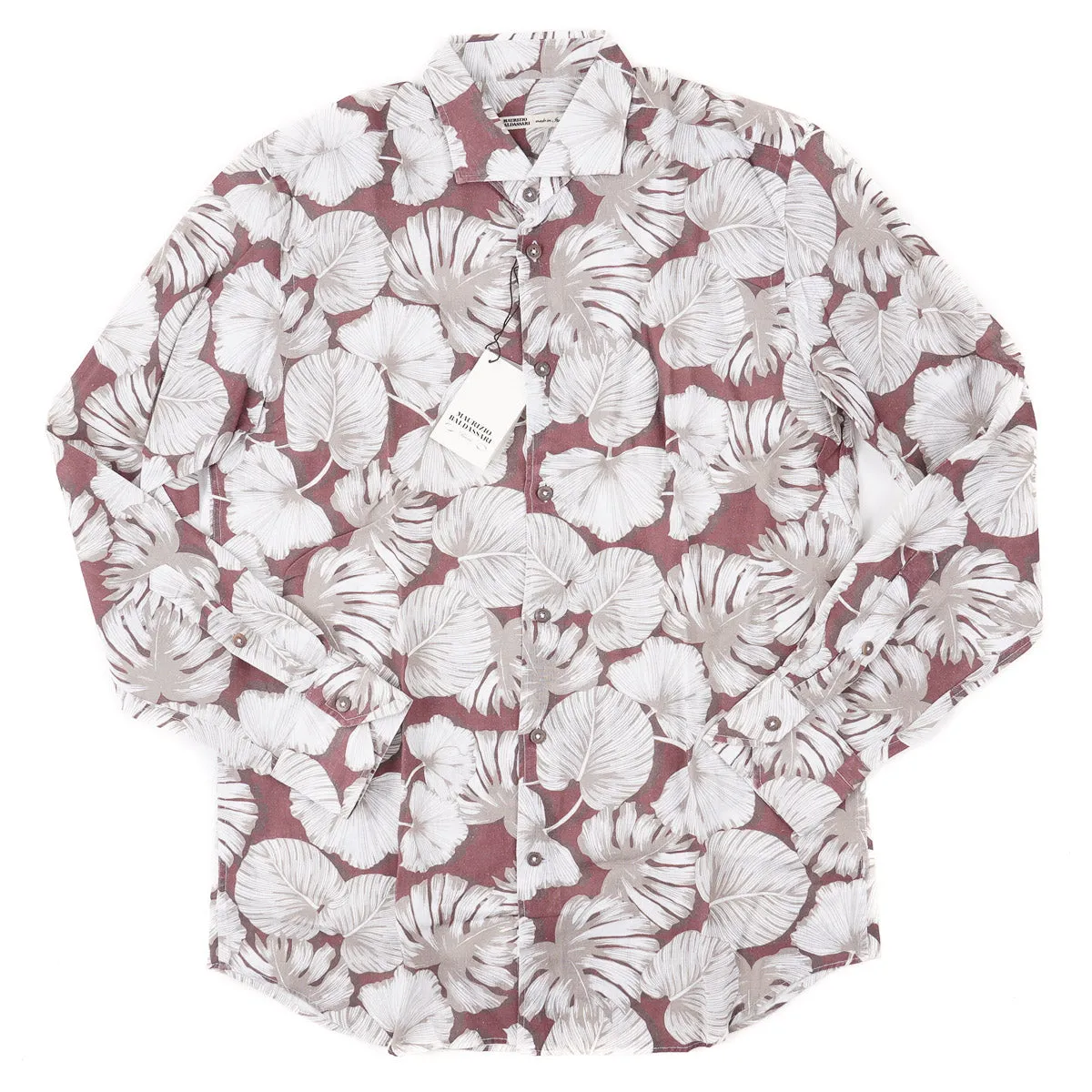 Maurizio Baldassari Floral Linen Shirt Clothing_Maurizio-Baldassari