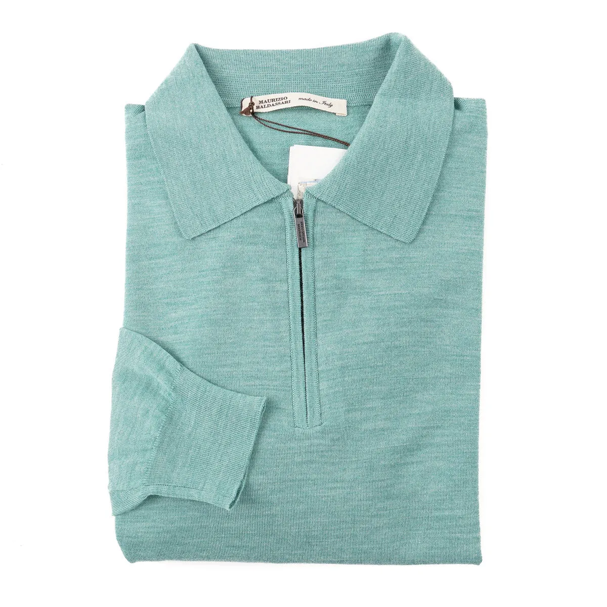 Maurizio Baldassari Half-Zip Polo Sweater Clothing_Maurizio-Baldassari