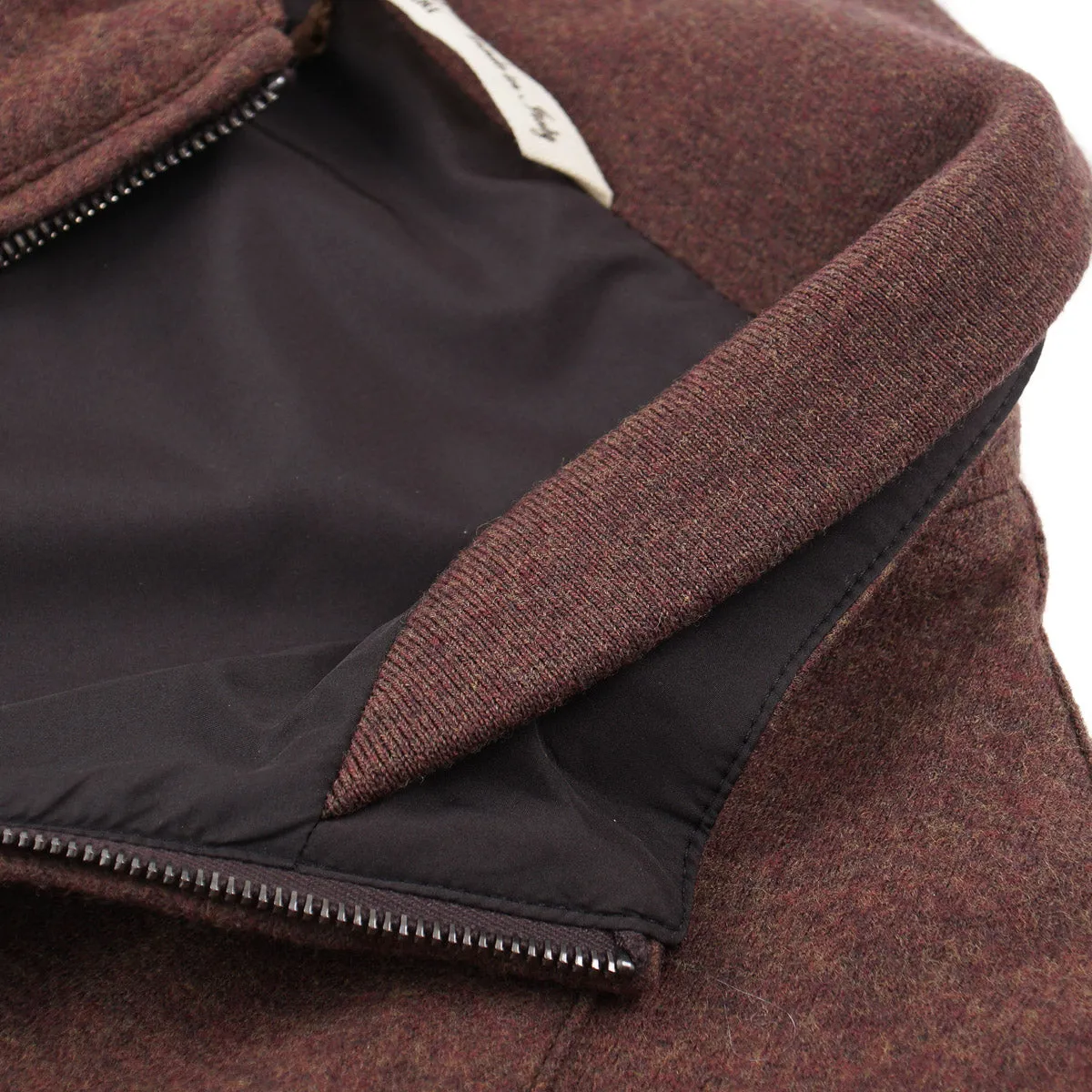 Maurizio Baldassari Jersey Flannel Bomber Jacket Clothing_Maurizio-Baldassari