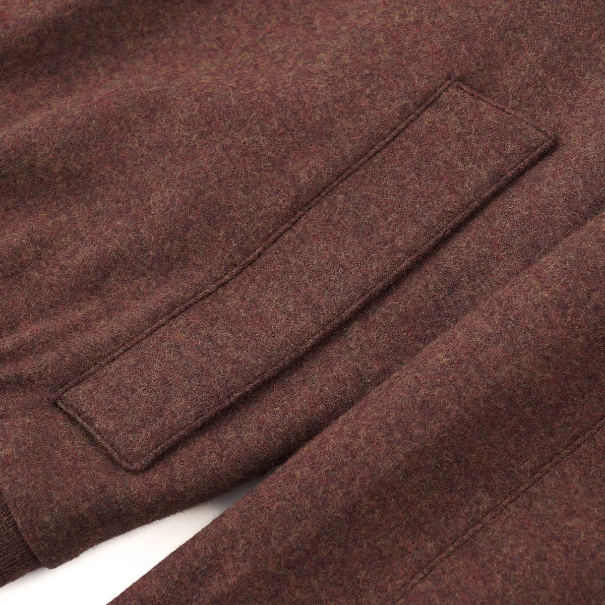 Maurizio Baldassari Jersey Flannel Bomber Jacket Clothing_Maurizio-Baldassari
