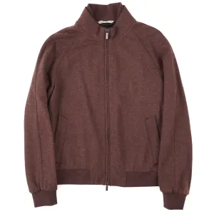 Maurizio Baldassari Jersey Flannel Bomber Jacket Clothing_Maurizio-Baldassari