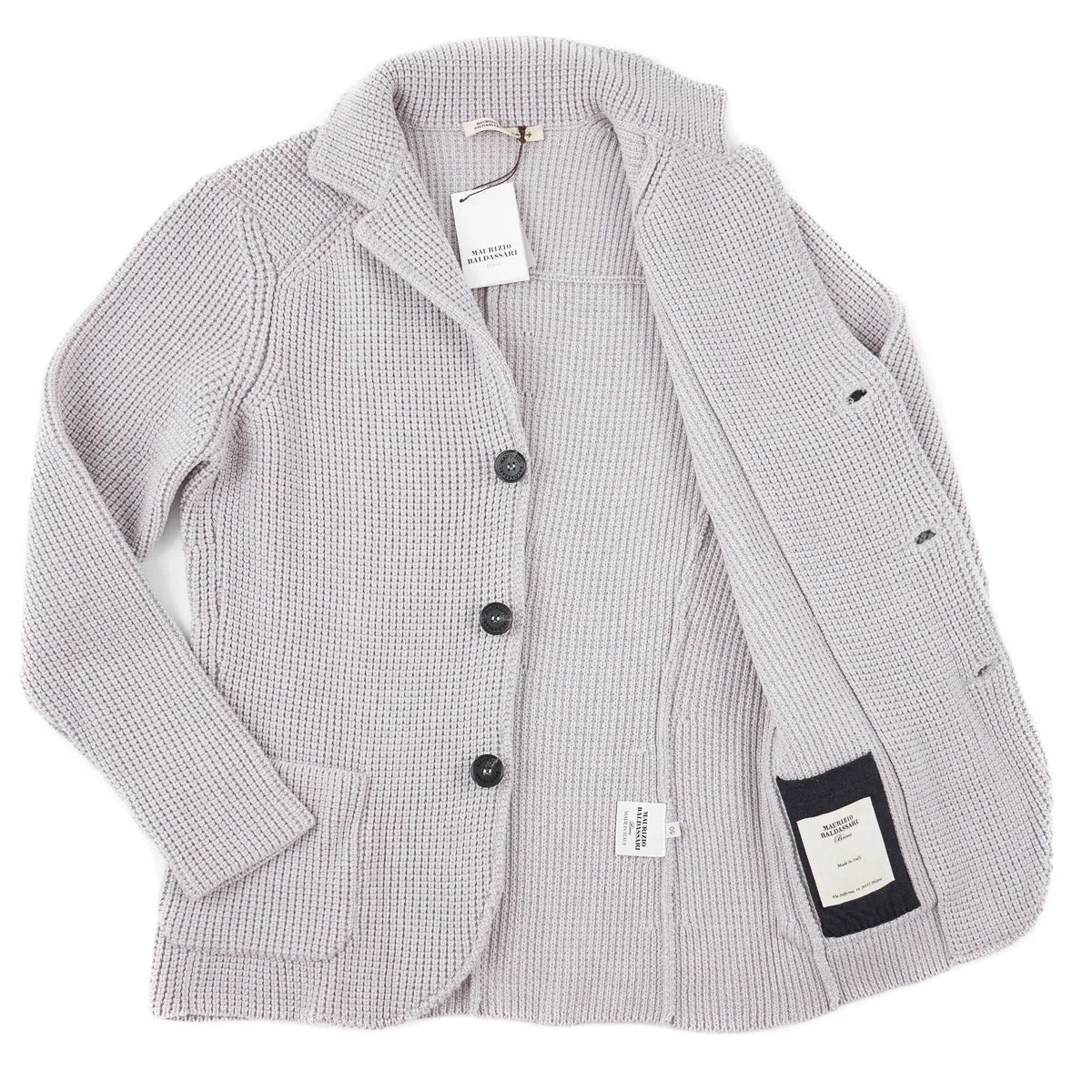 Maurizio Baldassari Knit Wool Sweater-Blazer Clothing_Maurizio-Baldassari