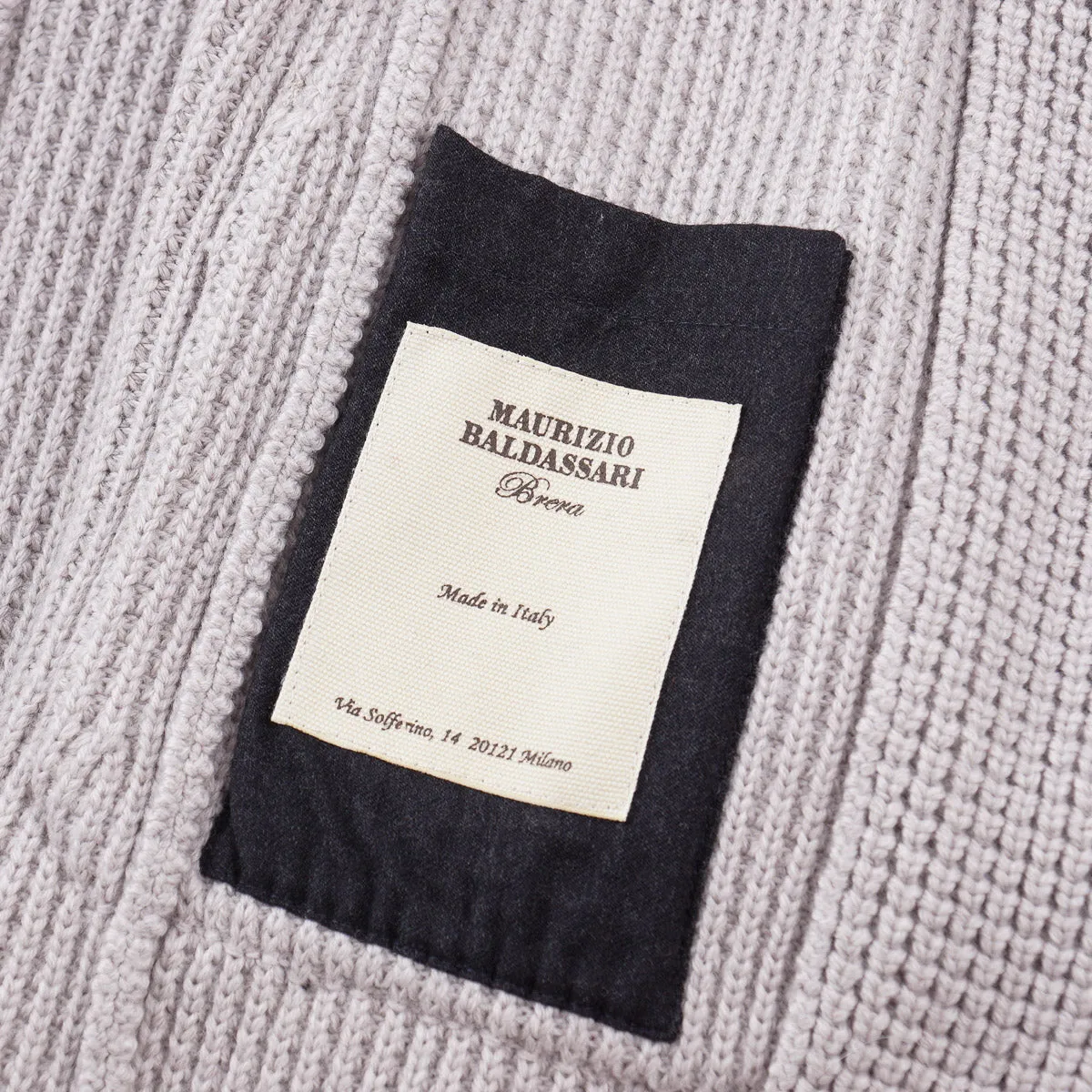Maurizio Baldassari Knit Wool Sweater-Blazer Clothing_Maurizio-Baldassari