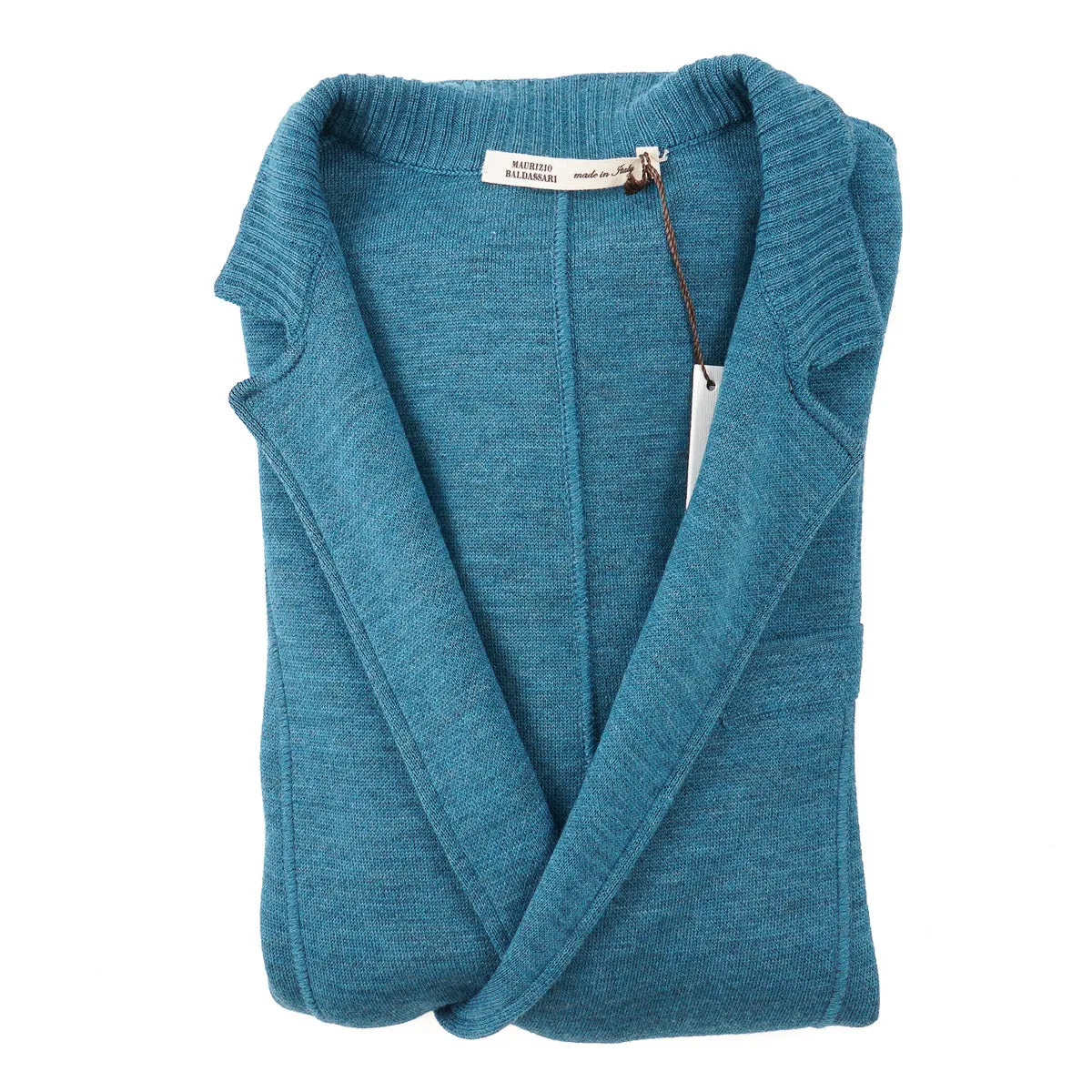 Maurizio Baldassari Knit Wool Sweater-Blazer Clothing_Maurizio-Baldassari