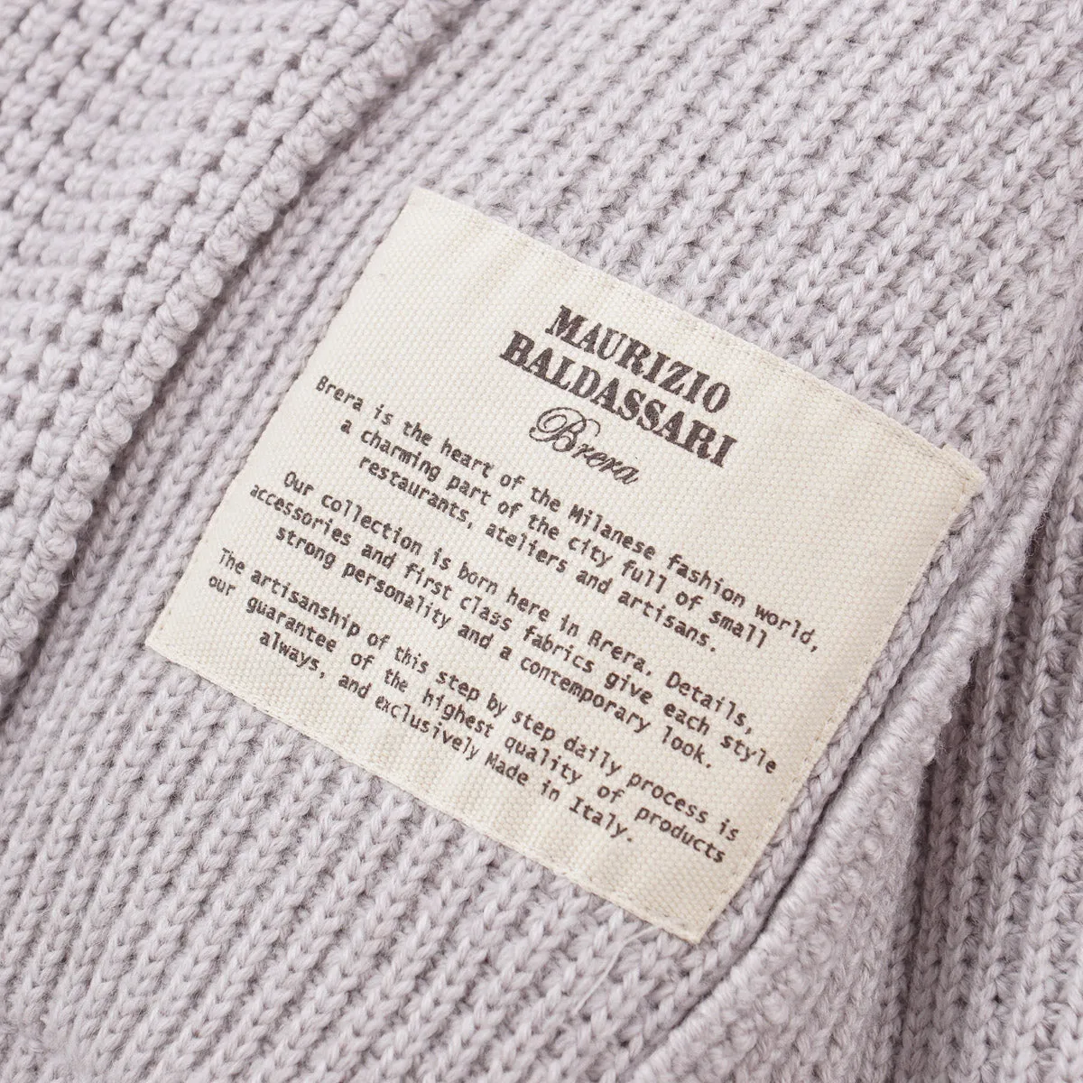 Maurizio Baldassari Knit Wool Sweater-Blazer Clothing_Maurizio-Baldassari