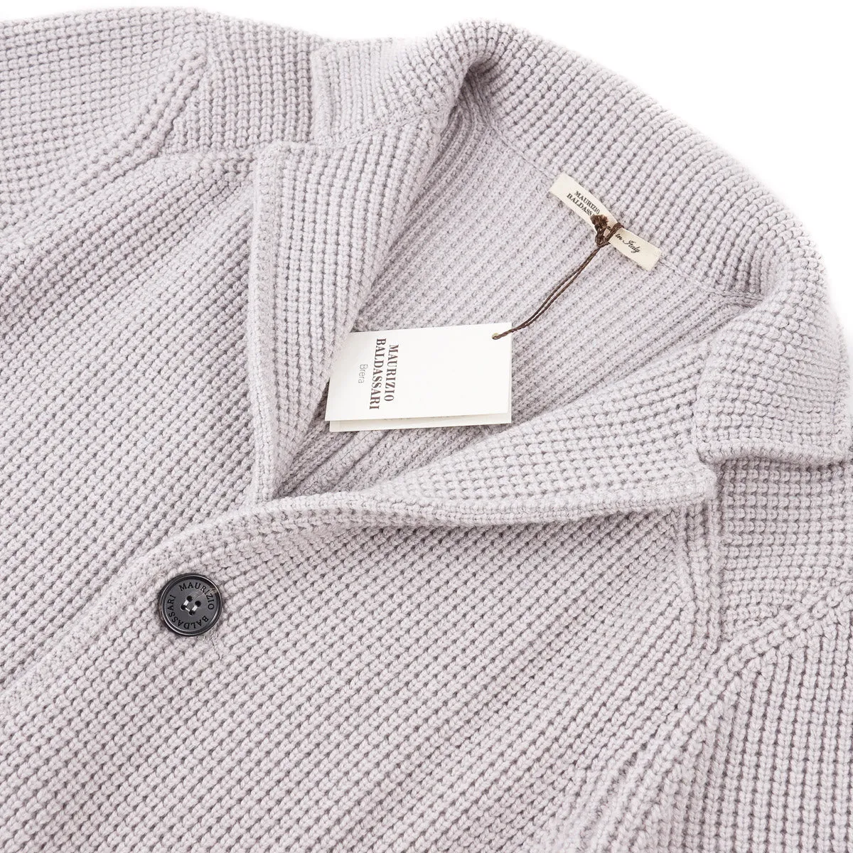 Maurizio Baldassari Knit Wool Sweater-Blazer Clothing_Maurizio-Baldassari