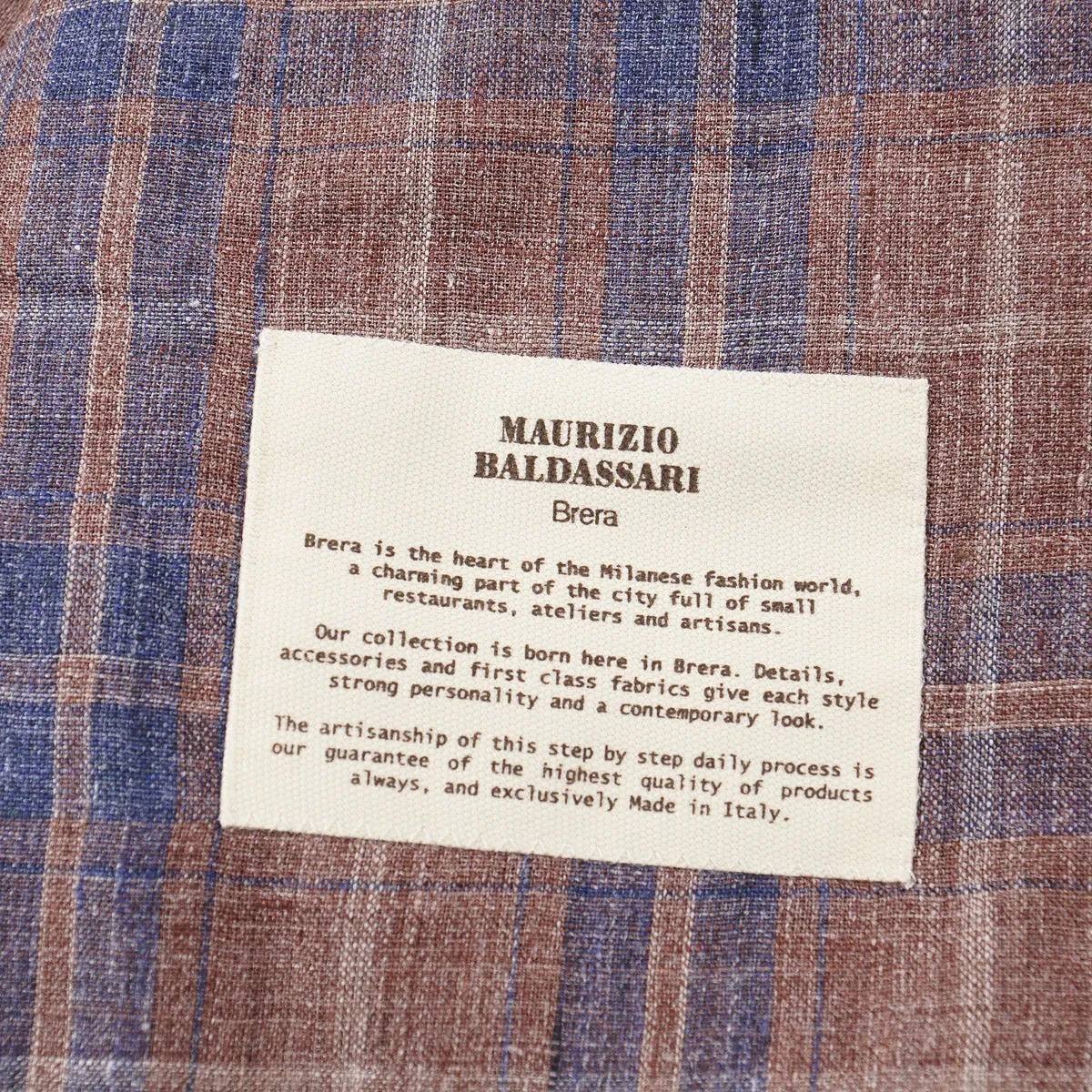 Maurizio Baldassari Lightweight Linen 'Soft Jacket' Clothing_Maurizio-Baldassari