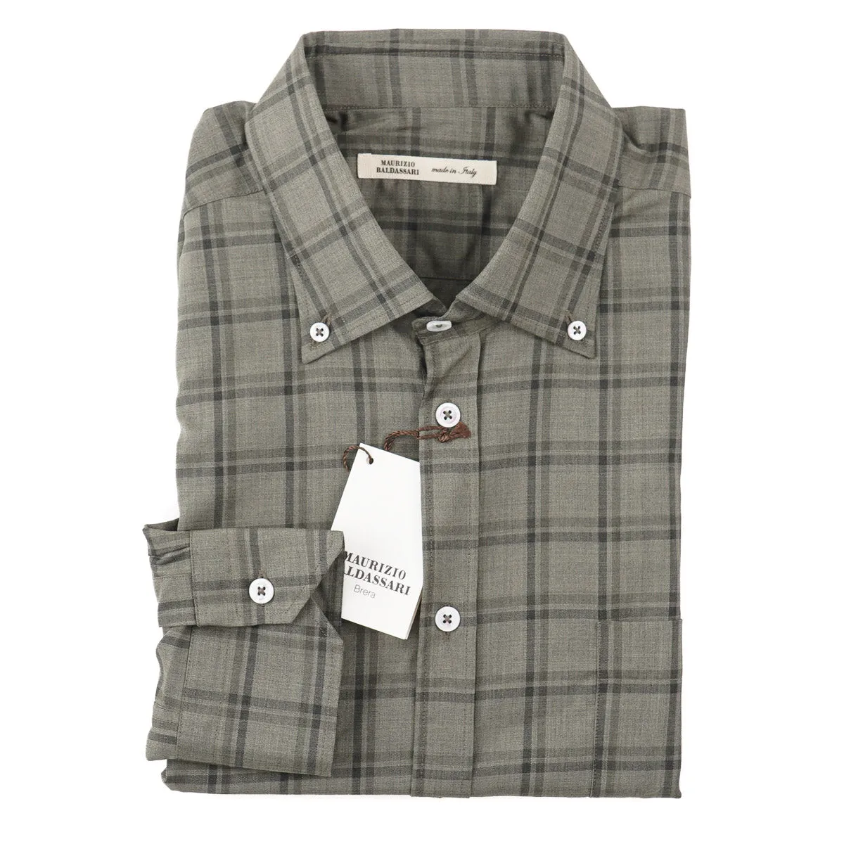 Maurizio Baldassari Lightweight Wool Shirt Clothing_Maurizio-Baldassari