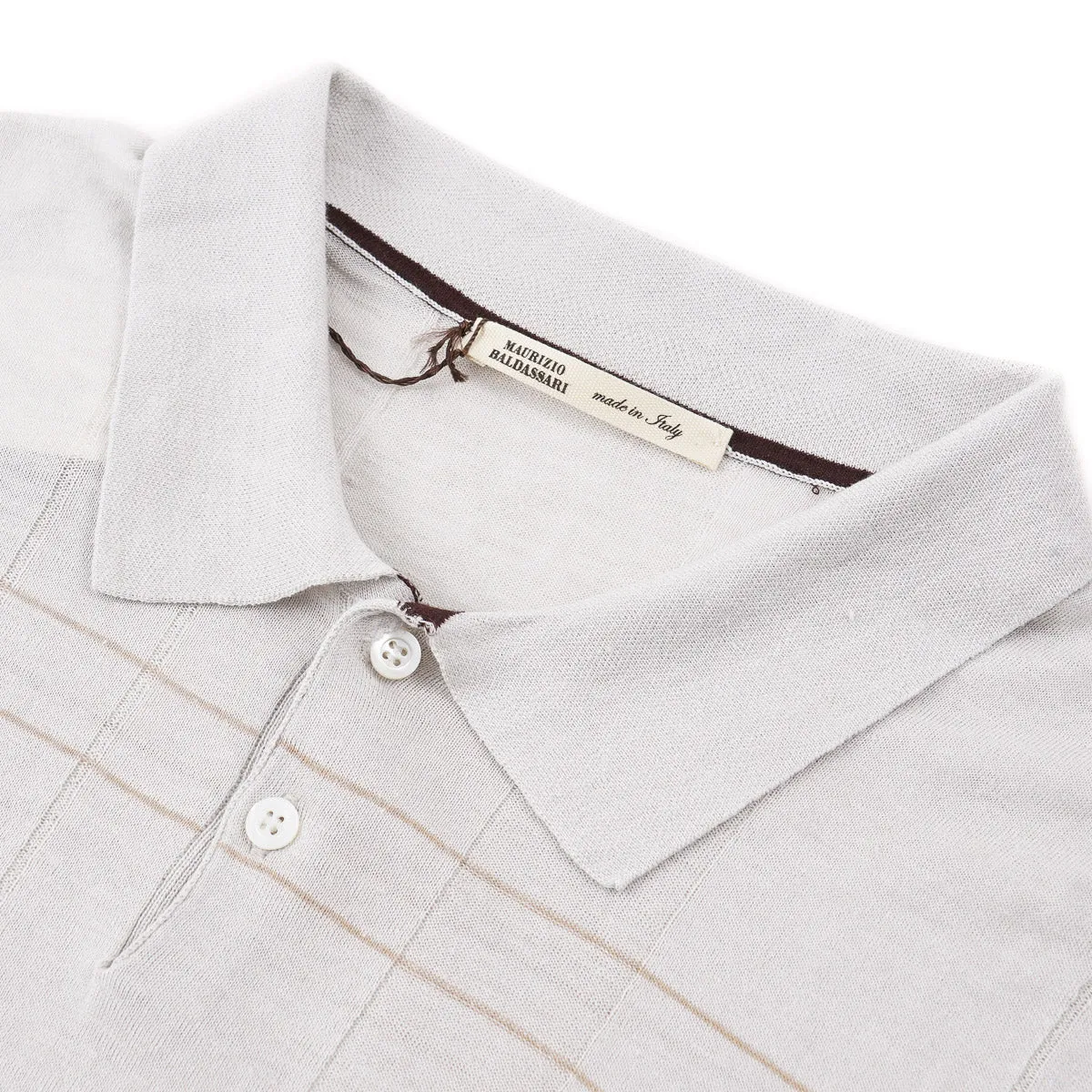 Maurizio Baldassari Linen-Silk Polo Clothing_Maurizio-Baldassari