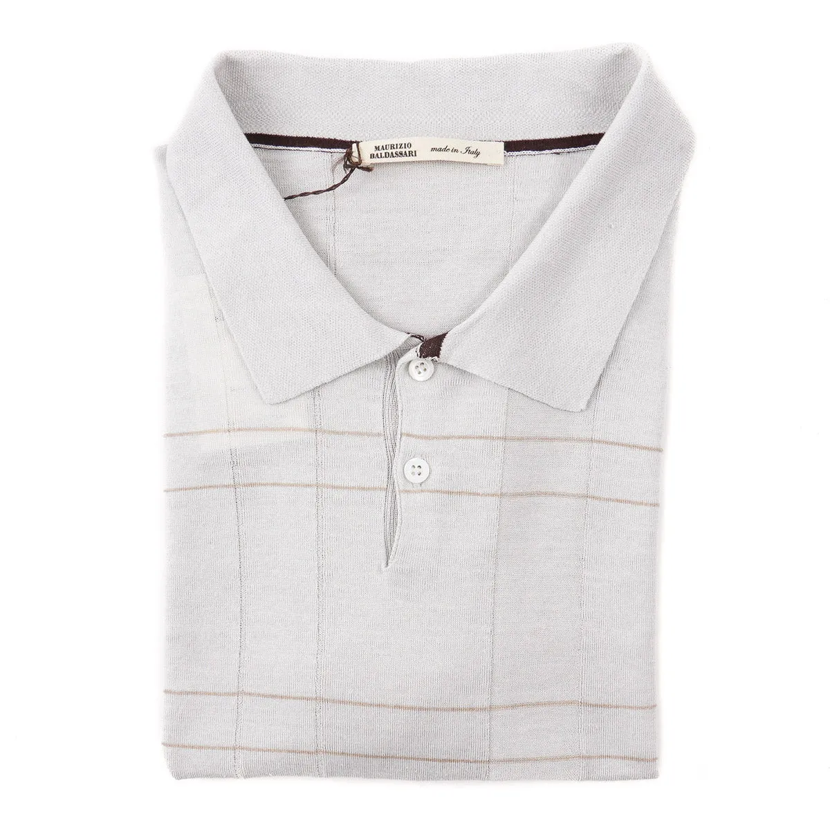 Maurizio Baldassari Linen-Silk Polo Clothing_Maurizio-Baldassari