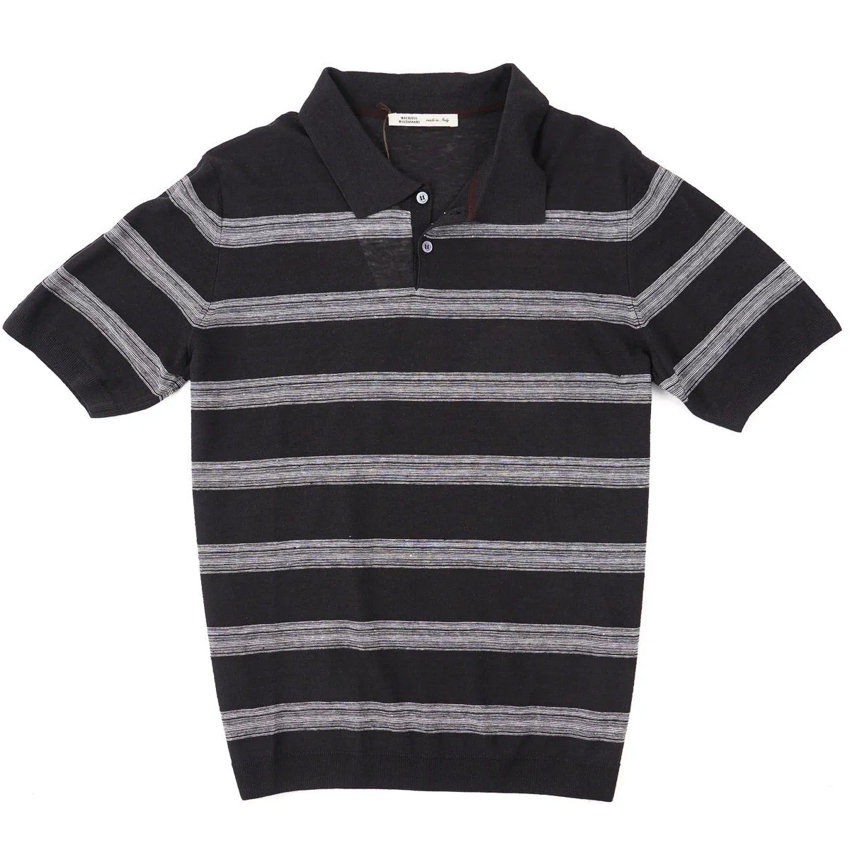 Maurizio Baldassari Linen-Silk Polo Clothing_Maurizio-Baldassari